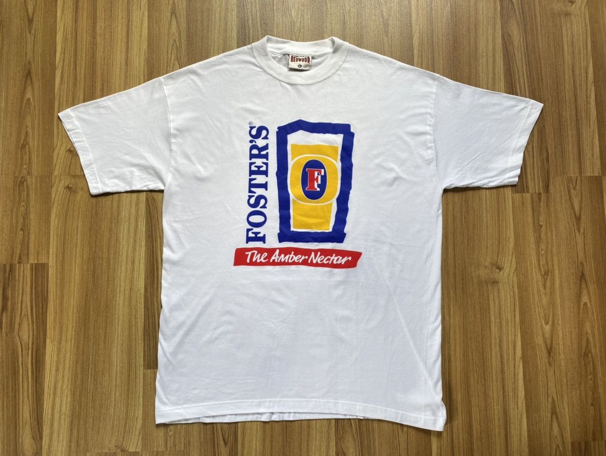 Vintage Vintage Y2K Fosters Budweiser T Shirt Marlboro Heineken Size US XL / EU 56 / 4 - 1 Thumbnail