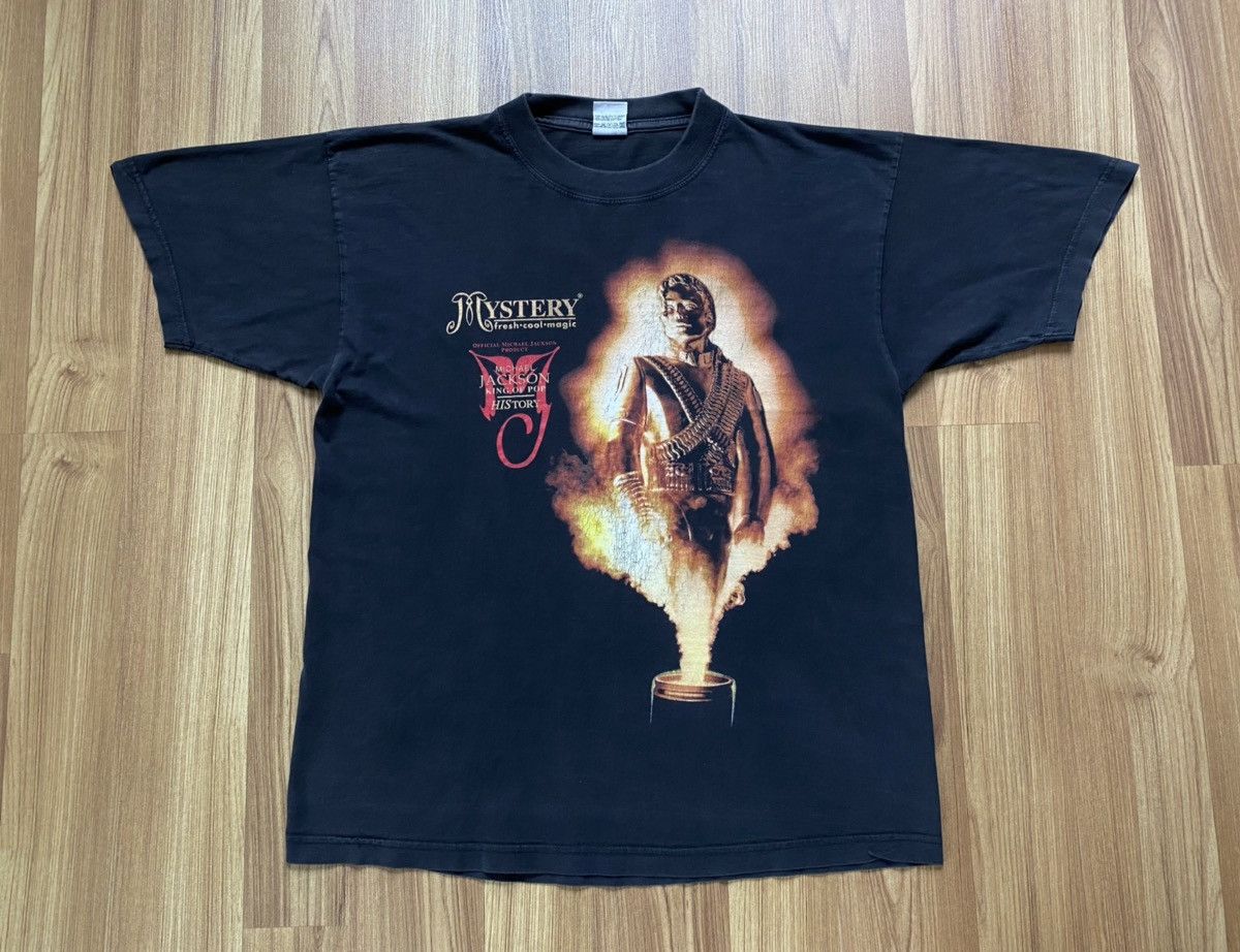 Band Tees Vintage Michael Jackson Mystery Fresh T Shirt Mercury Elton Size US M / EU 48-50 / 2 - 1 Thumbnail