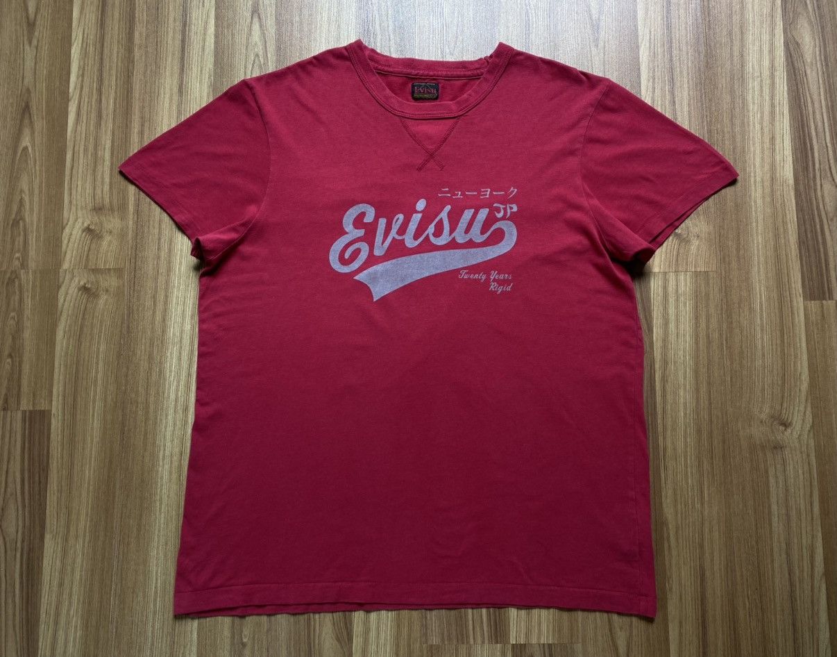 Evisu Vintage Y2K Evisu T Shirt Tee like Ed Hardy Stussy Edwin Size US XL / EU 56 / 4 - 1 Thumbnail