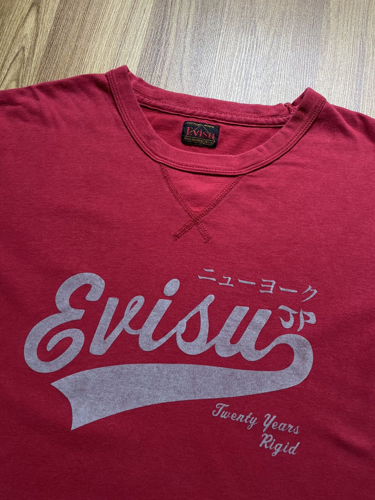 Evisu Vintage Y2K Evisu T Shirt Tee like Ed Hardy Stussy Edwin Size US XL / EU 56 / 4 - 2 Thumbnail