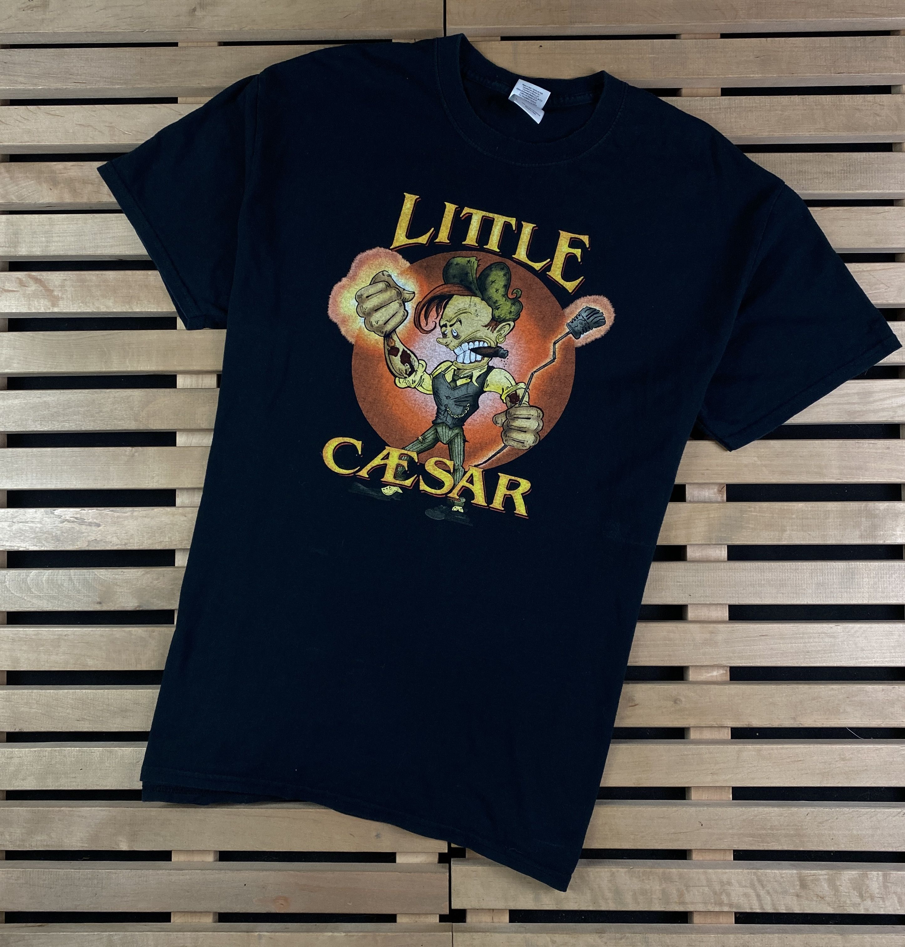 Vintage Mens T-Shirt Little Caesar Vintage Size L Size US L / EU 52-54 / 3 - 1 Thumbnail