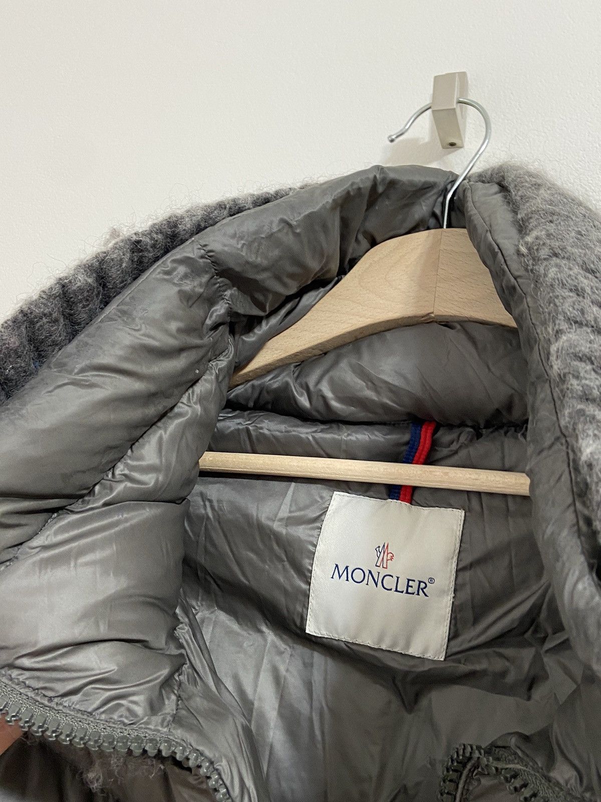 Moncler Moncler Wool Collared Puffer Jacket - Peliada Giubotto Size M / US 6-8 / IT 42-44 - 7 Thumbnail