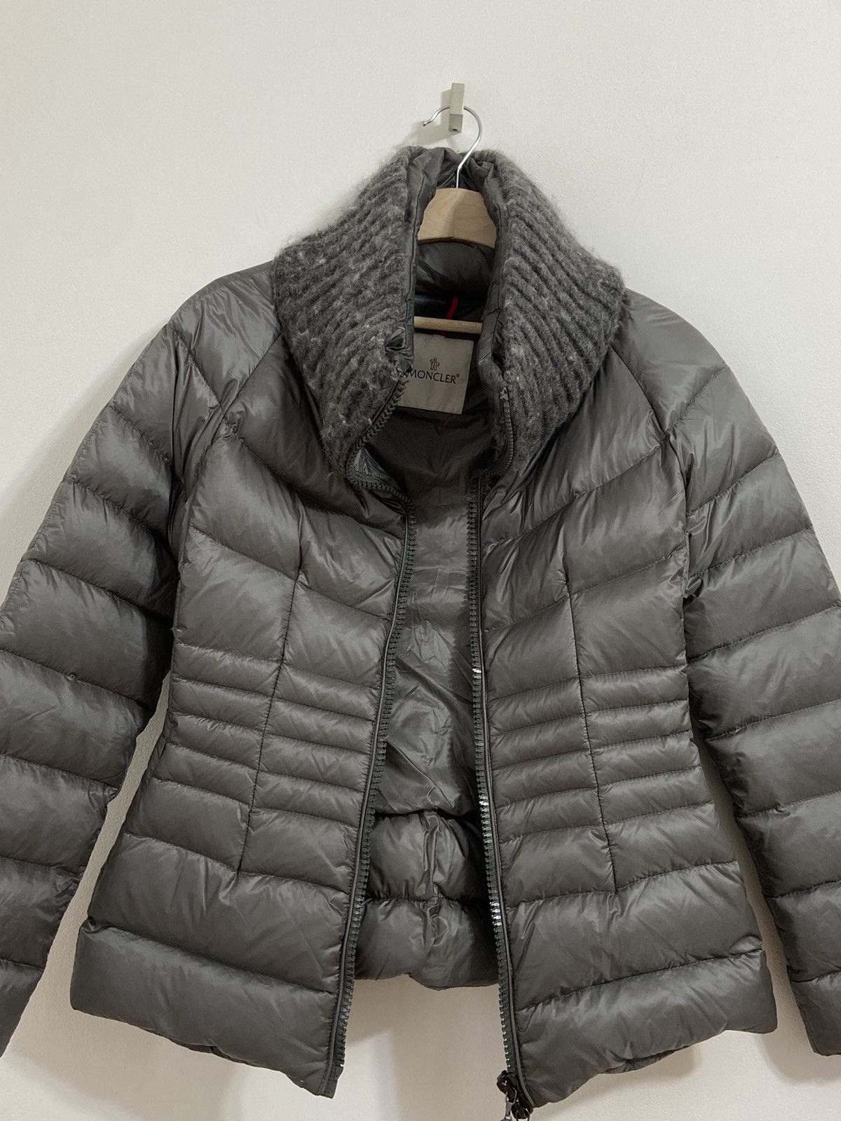 Moncler Moncler Wool Collared Puffer Jacket - Peliada Giubotto Size M / US 6-8 / IT 42-44 - 17 Thumbnail