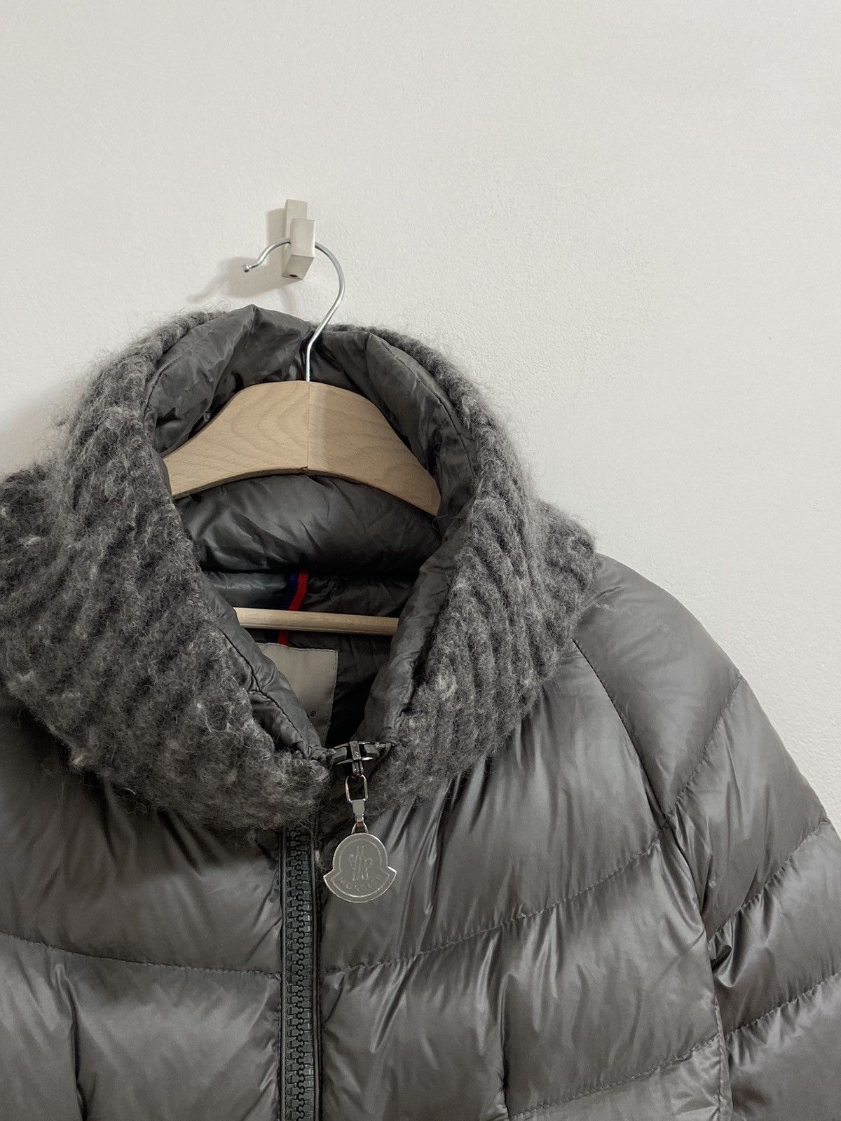 Moncler Moncler Wool Collared Puffer Jacket - Peliada Giubotto Size M / US 6-8 / IT 42-44 - 3 Thumbnail