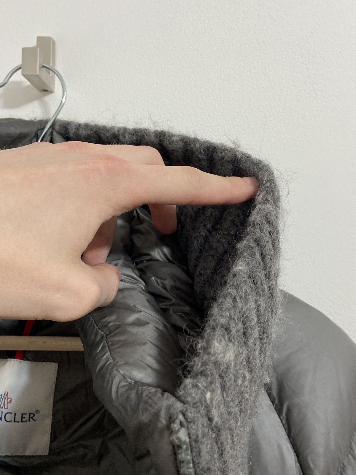 Moncler Moncler Wool Collared Puffer Jacket - Peliada Giubotto Size M / US 6-8 / IT 42-44 - 8 Thumbnail