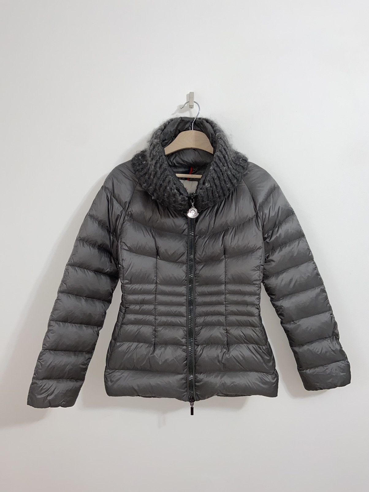 Moncler Moncler Wool Collared Puffer Jacket - Peliada Giubotto Size M / US 6-8 / IT 42-44 - 1 Thumbnail