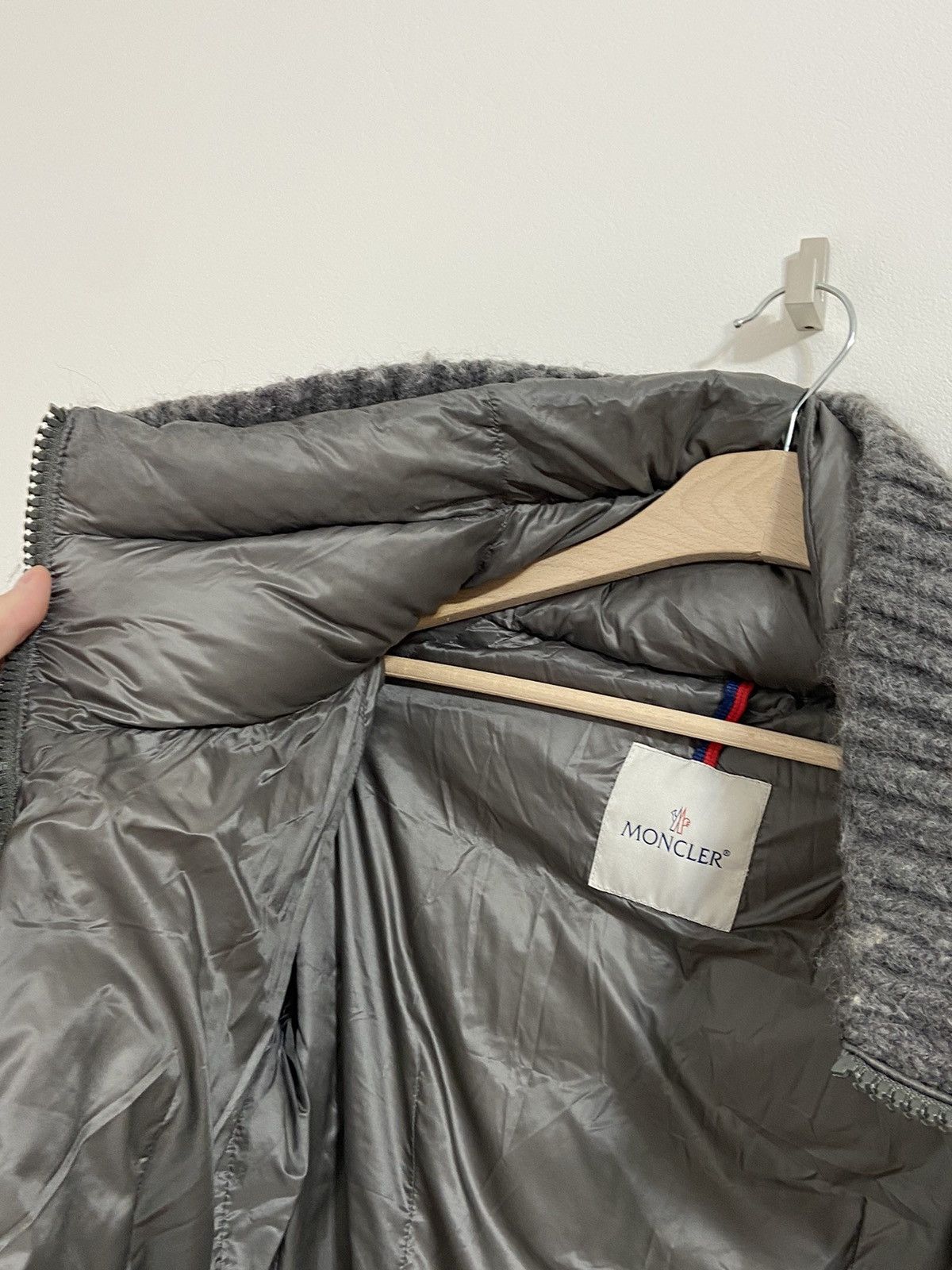 Moncler Moncler Wool Collared Puffer Jacket - Peliada Giubotto Size M / US 6-8 / IT 42-44 - 15 Thumbnail