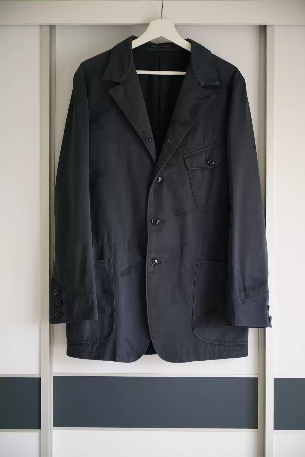 Yohji Yamamoto 11aw Raven Suit