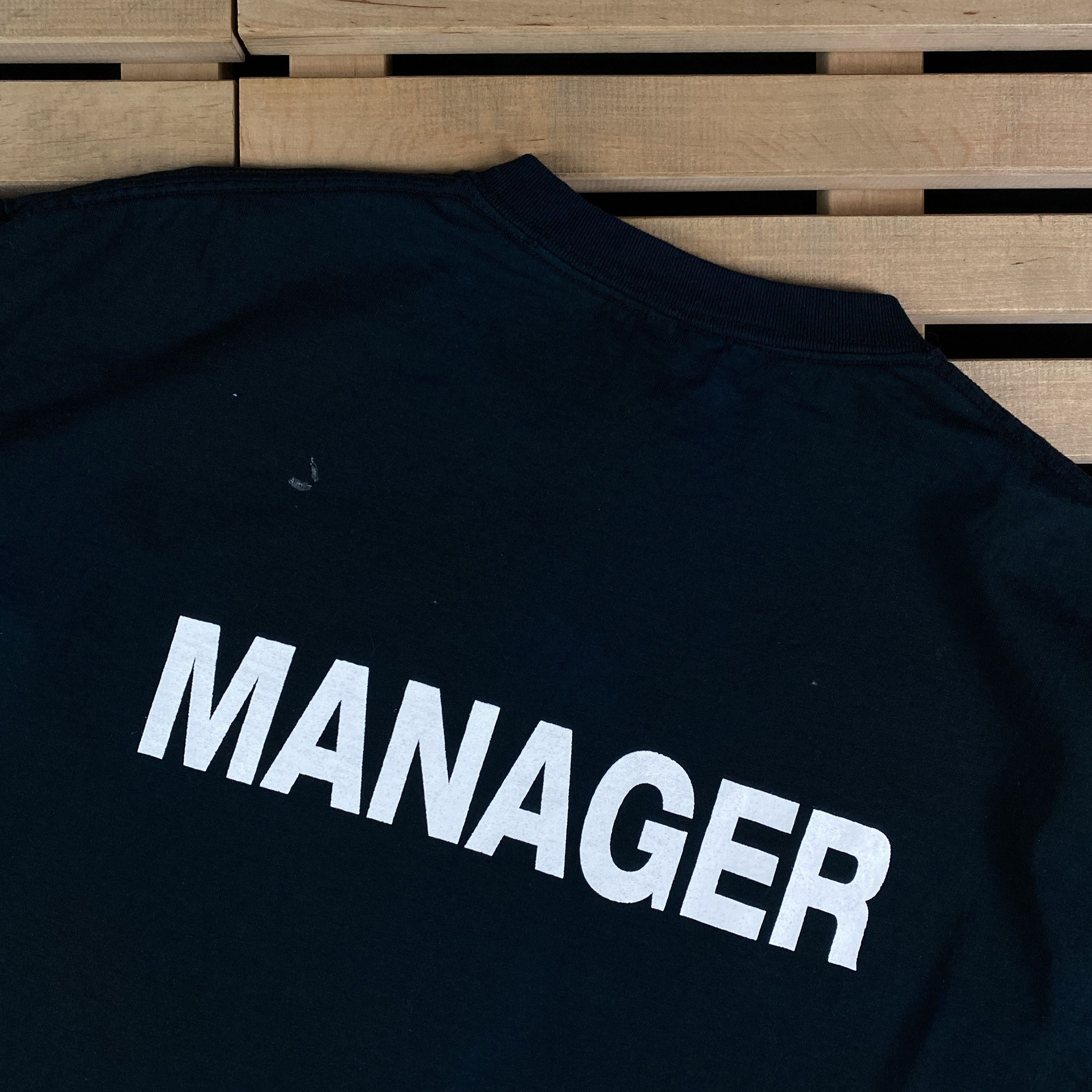 Vintage × WWE Mens WWE T-Shirt Raw Deal 2000 Manager Vintage Size XL Size US XL / EU 56 / 4 - 5 Thumbnail