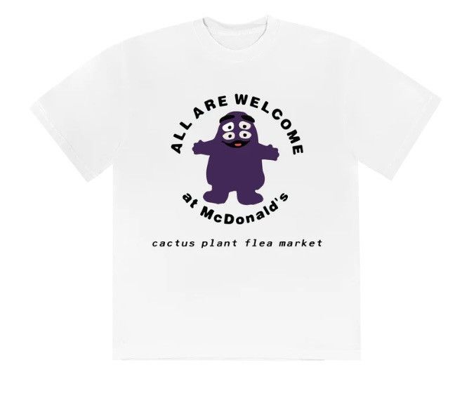 Cactus Plant Flea Market Grimace Tee size L