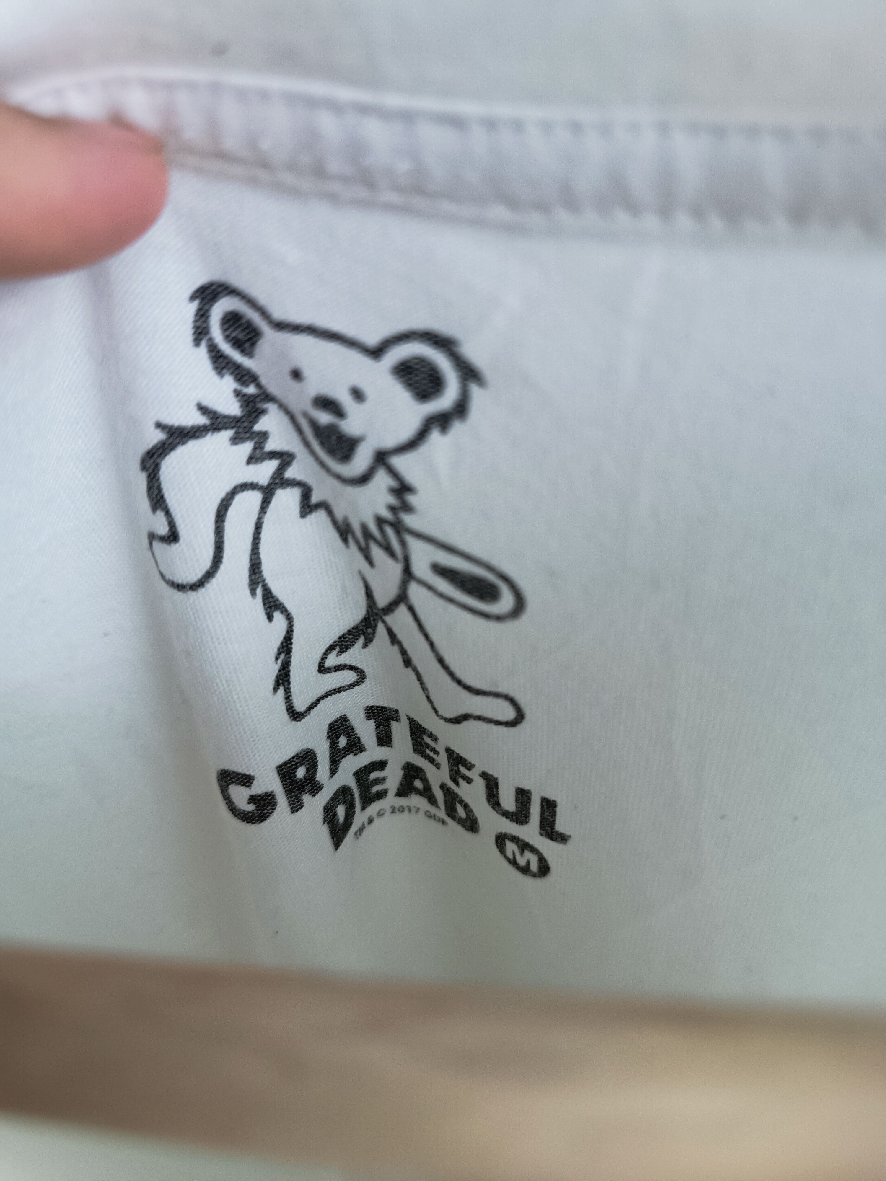 Band Tees GRATEFUL DEAD 'DANCING BEAR Size US S / EU 44-46 / 1 - 10 Thumbnail
