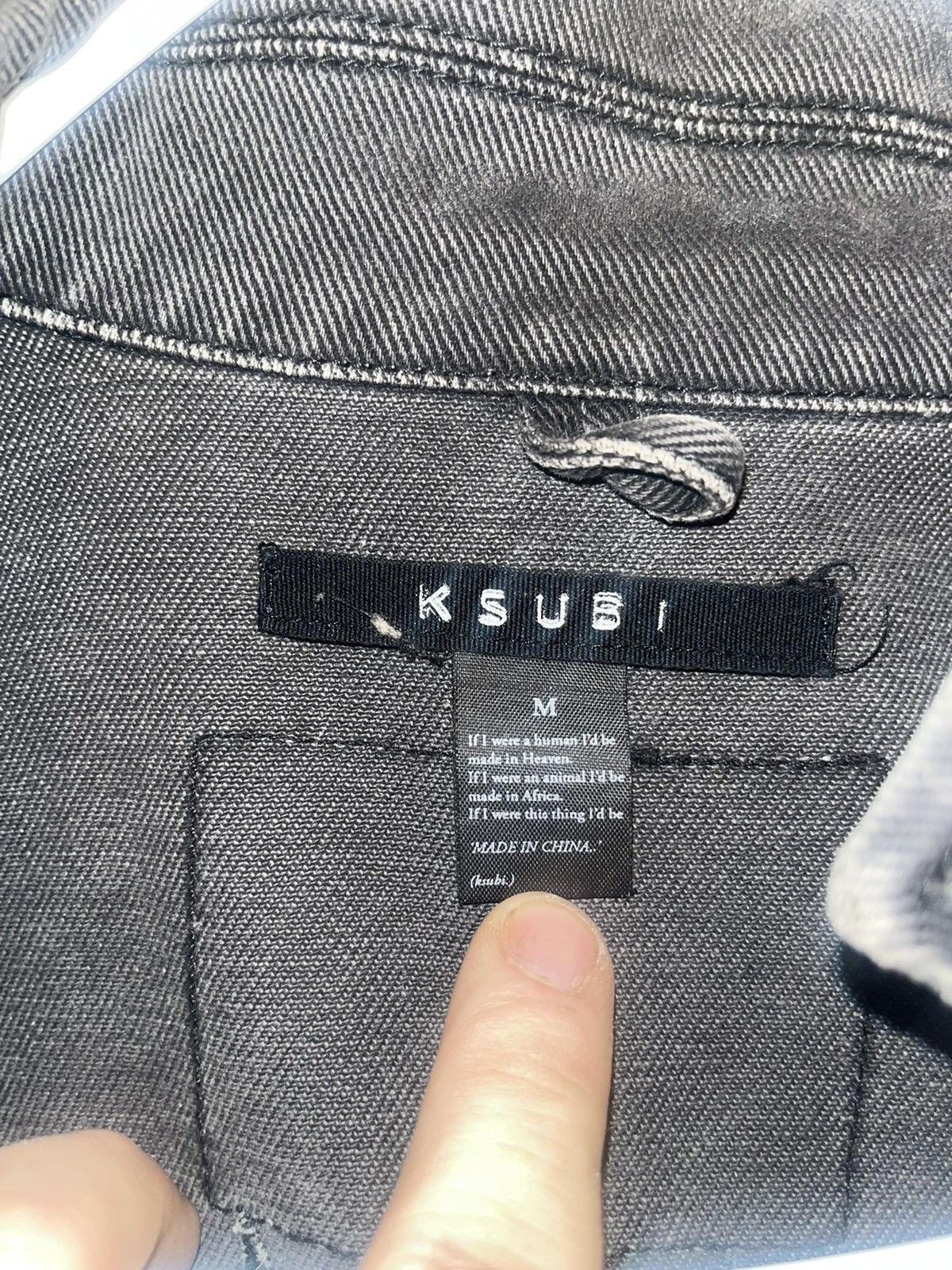 Ksubi KSUBI Jean Jacket (Rare) Size US M / EU 48-50 / 2 - 6 Thumbnail
