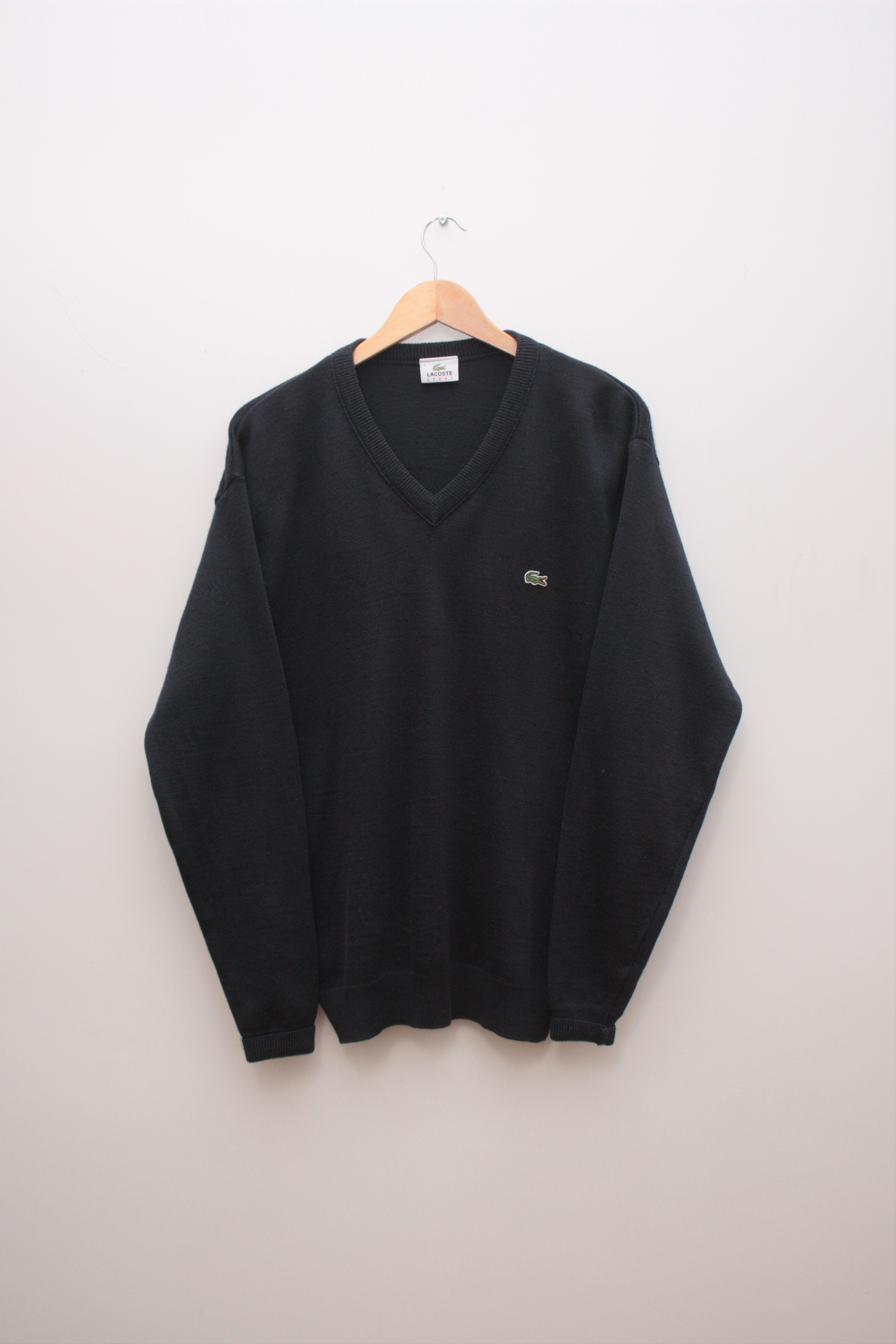 Lacoste Lacoste Sport Navy V-Neck Sweater Men's 6 Size US XL / EU 56 / 4 - 1 Thumbnail
