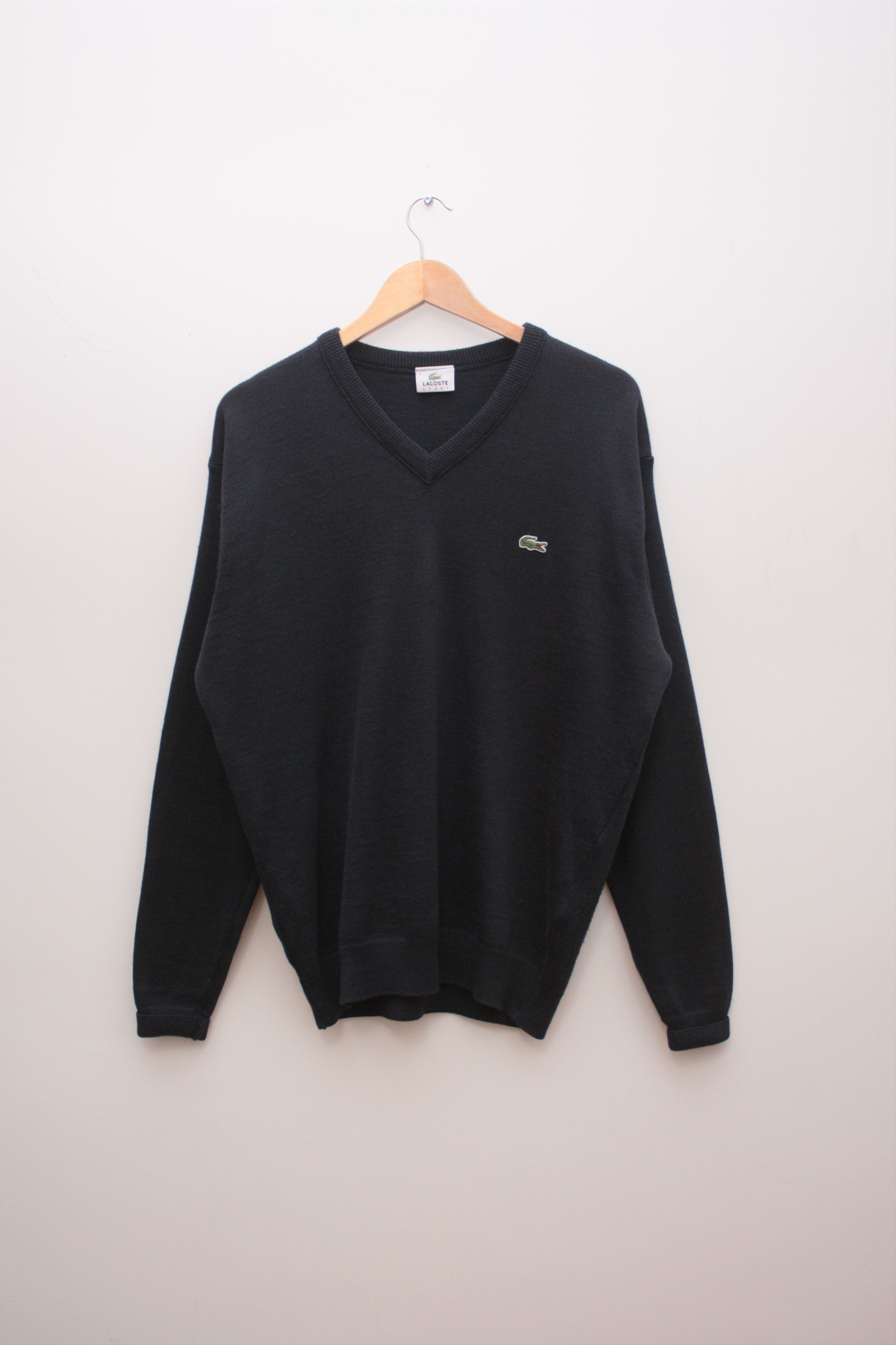 Lacoste Lacoste Sport Navy V-Neck Sweater Men's 6 Size US XL / EU 56 / 4 - 2 Thumbnail
