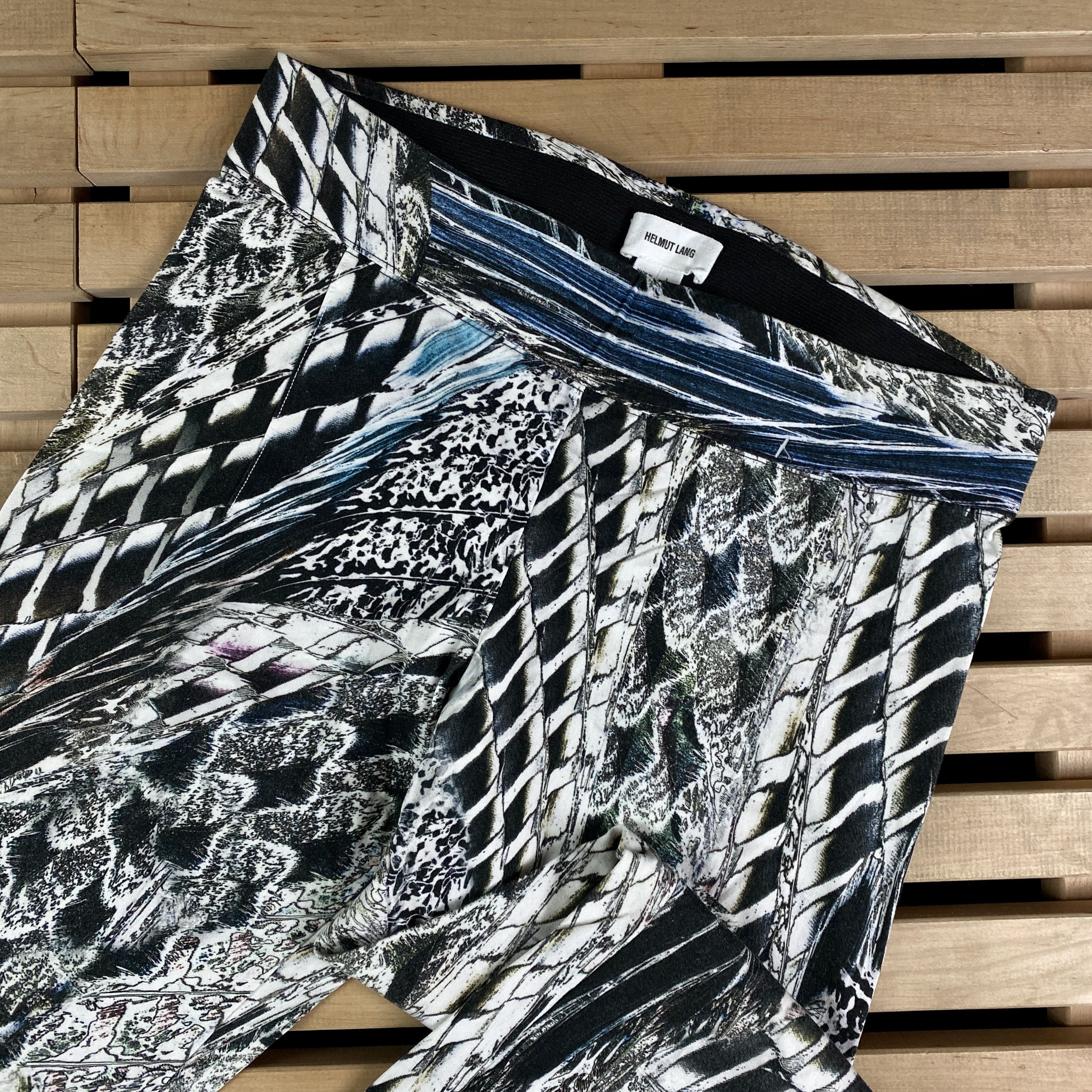 Helmut Lang × Vintage Women’s Leggings Pants Helmut Lang Vintage Size L Size 30" / US 8 / IT 44 - 2 Thumbnail