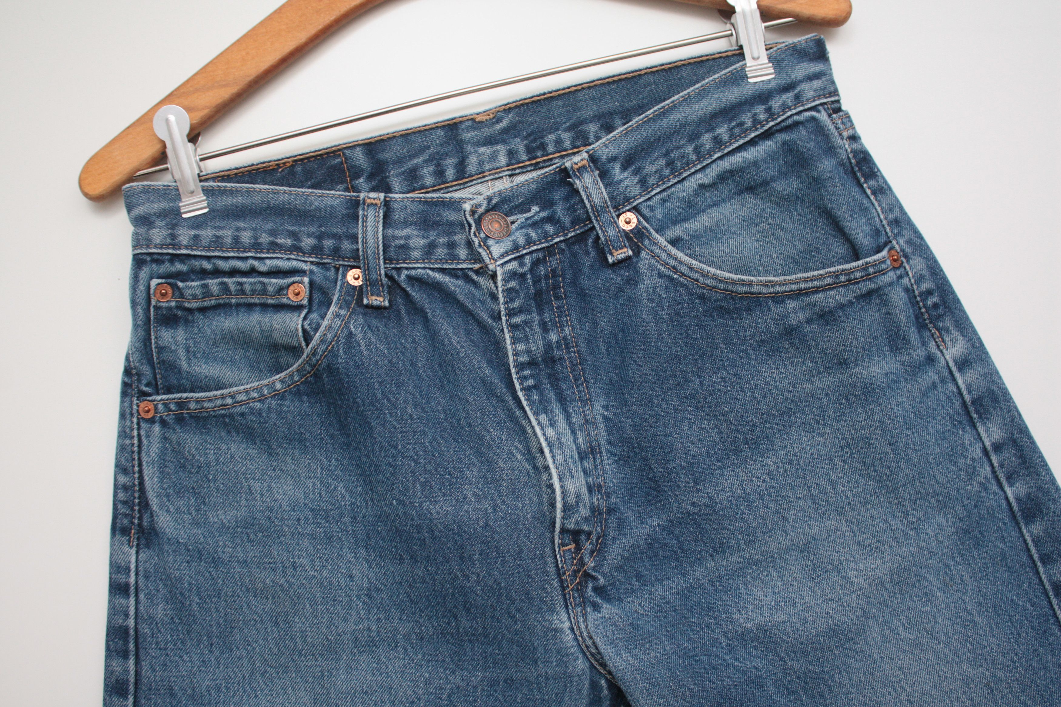 Levi's Levi's 521 02 W32L32 Denim Blue Jeans Size US 32 / EU 48 - 5 Thumbnail