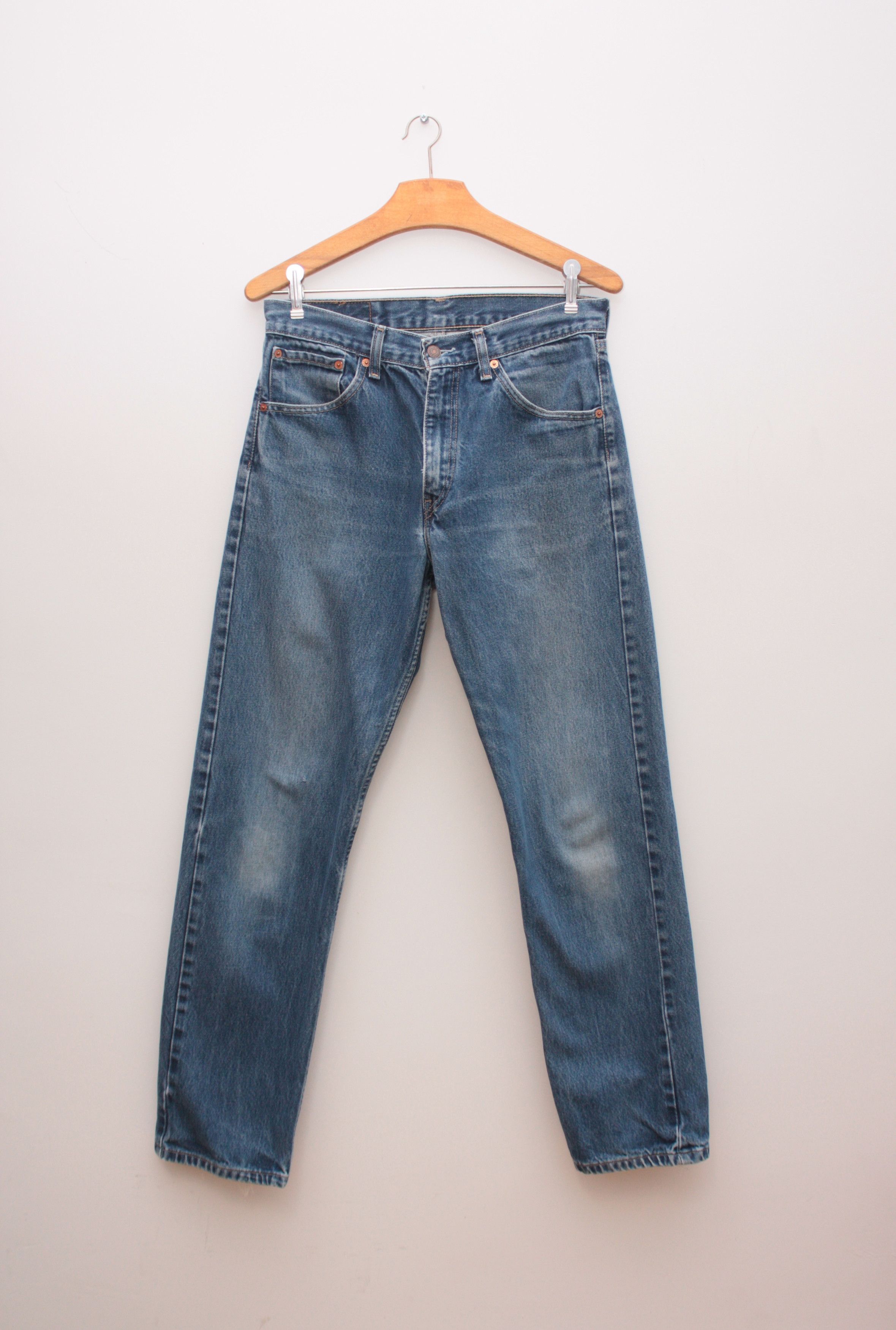 Levi's Levi's 521 02 W32L32 Denim Blue Jeans Size US 32 / EU 48 - 2 Thumbnail