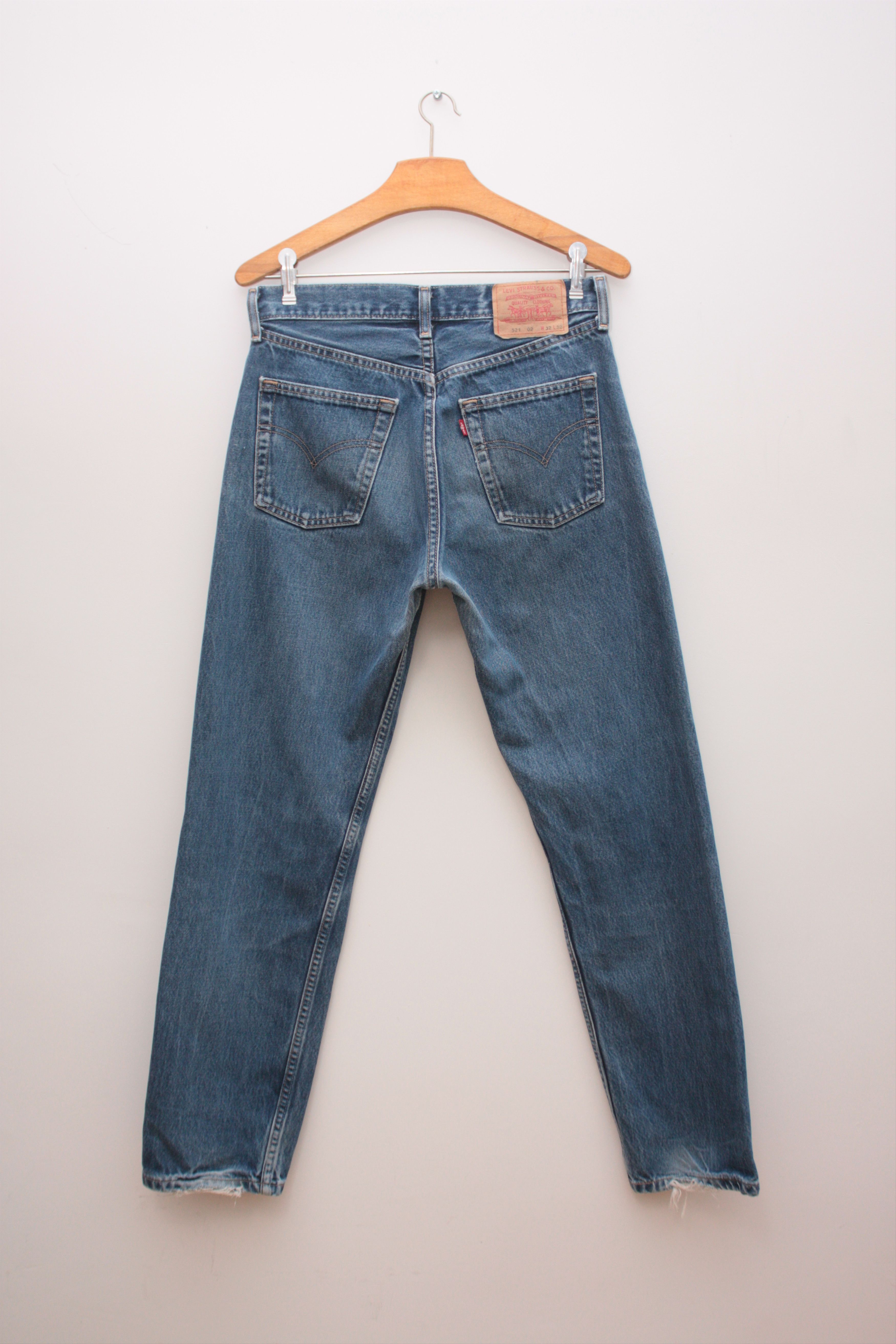 Levi's Levi's 521 02 W32L32 Denim Blue Jeans Size US 32 / EU 48 - 1 Thumbnail