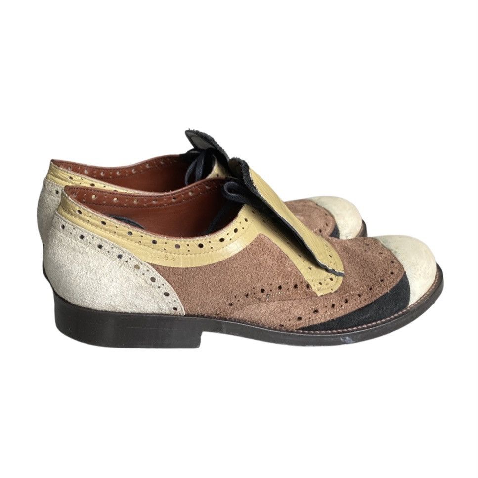 Comme des Garcons AW 2002 Runway Inside Out Brogue Shoes Size US 8.5 / EU 41-42 - 3 Thumbnail