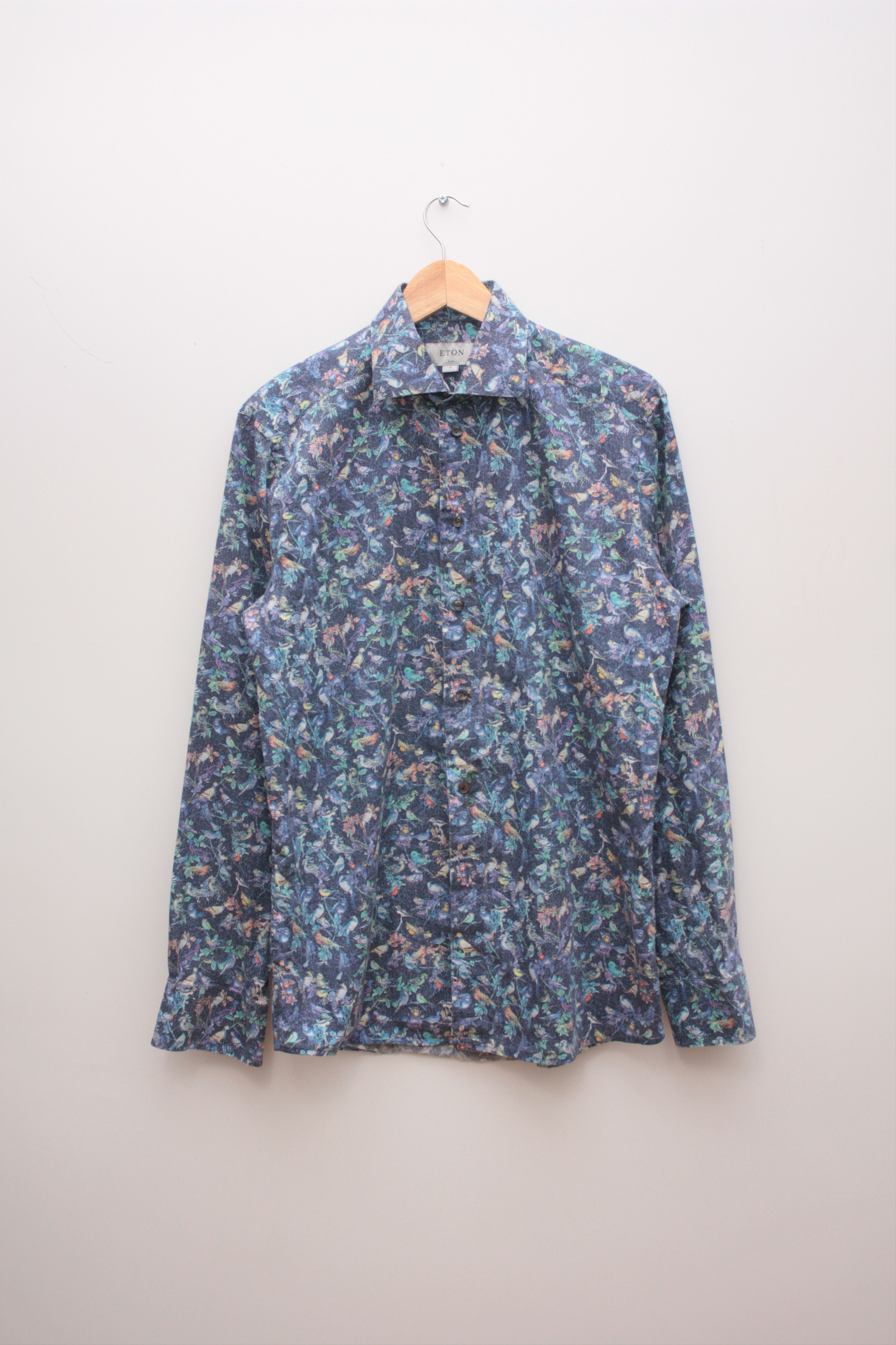Eton Eton Floral L/S Shirt Men's Medium Size US M / EU 48-50 / 2 - 3 Thumbnail