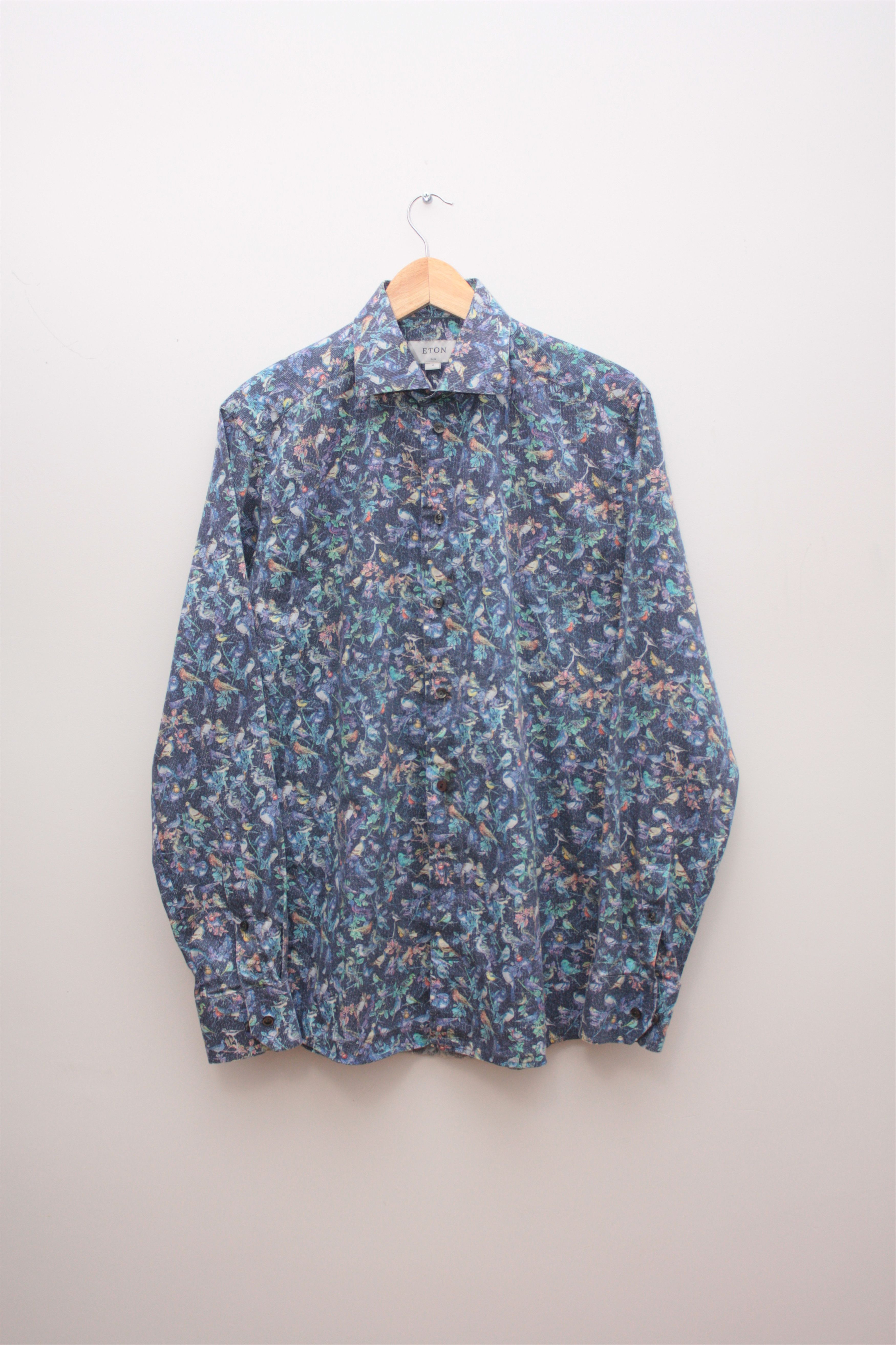 Eton Eton Floral L/S Shirt Men's Medium Size US M / EU 48-50 / 2 - 2 Thumbnail
