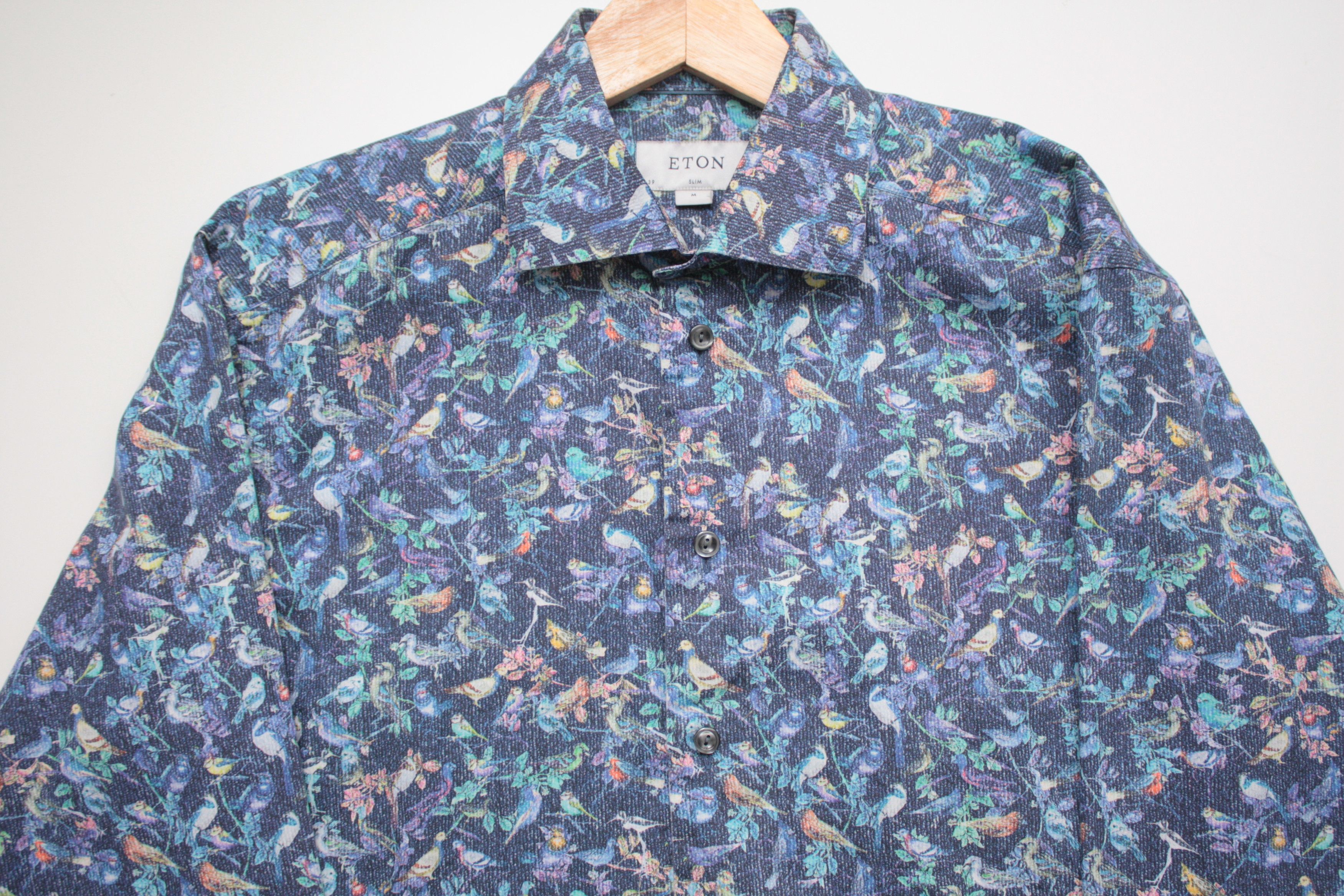 Eton Eton Floral L/S Shirt Men's Medium Size US M / EU 48-50 / 2 - 1 Thumbnail
