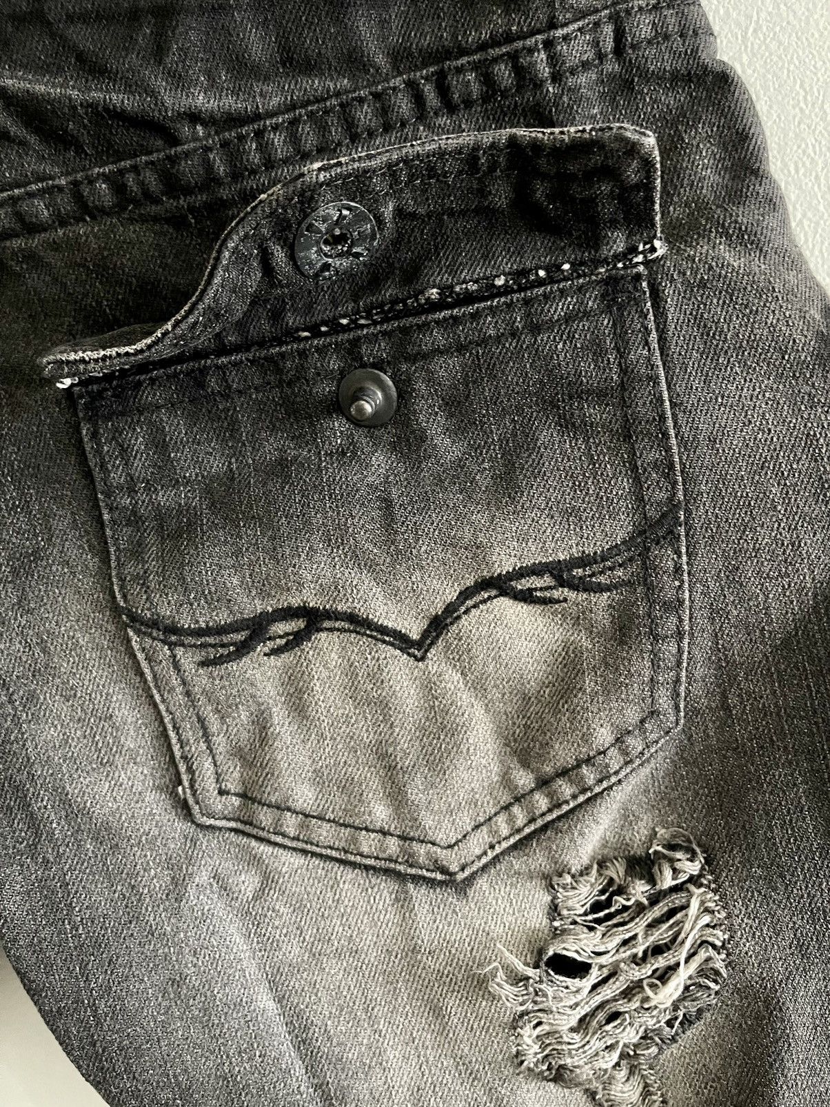 Seditionaries VINTAGE FUGA SEDITIONARIES PUNK FLARED DENIM SIZE 29X31 Size US 29 - 16 Thumbnail