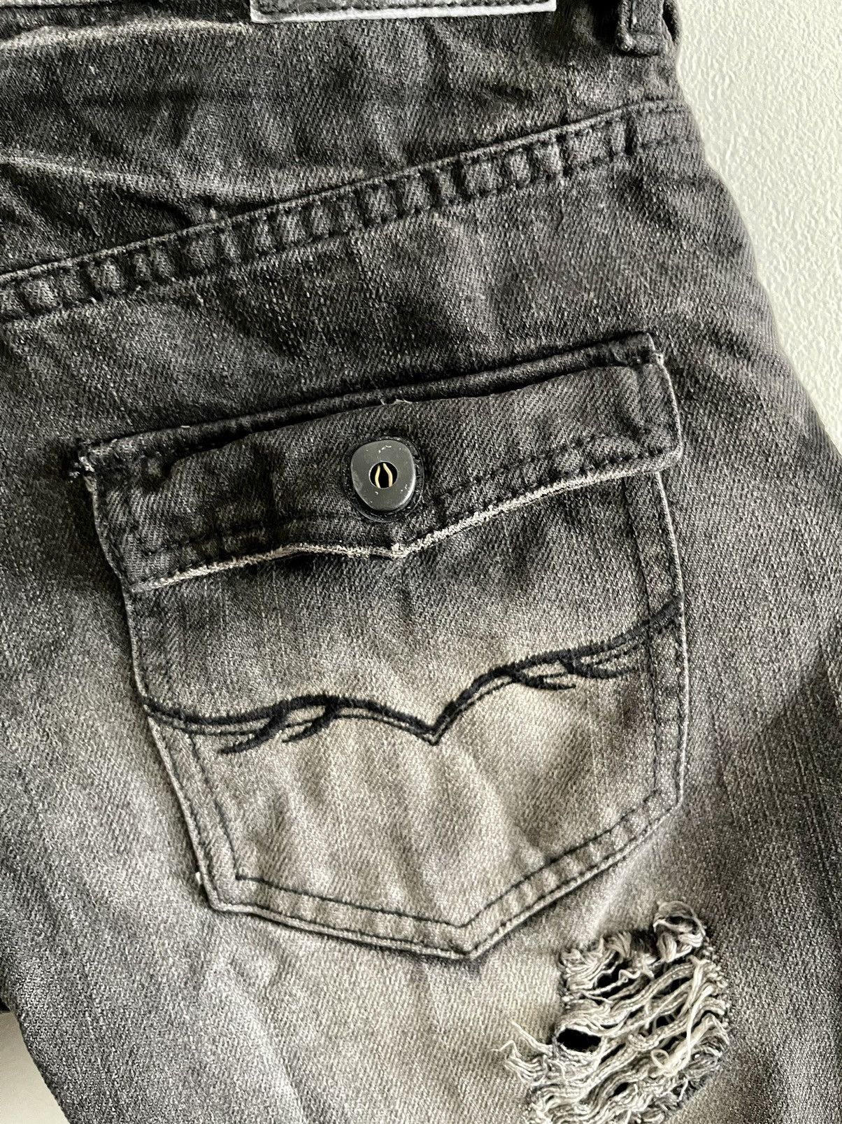 Seditionaries VINTAGE FUGA SEDITIONARIES PUNK FLARED DENIM SIZE 29X31 Size US 29 - 15 Thumbnail