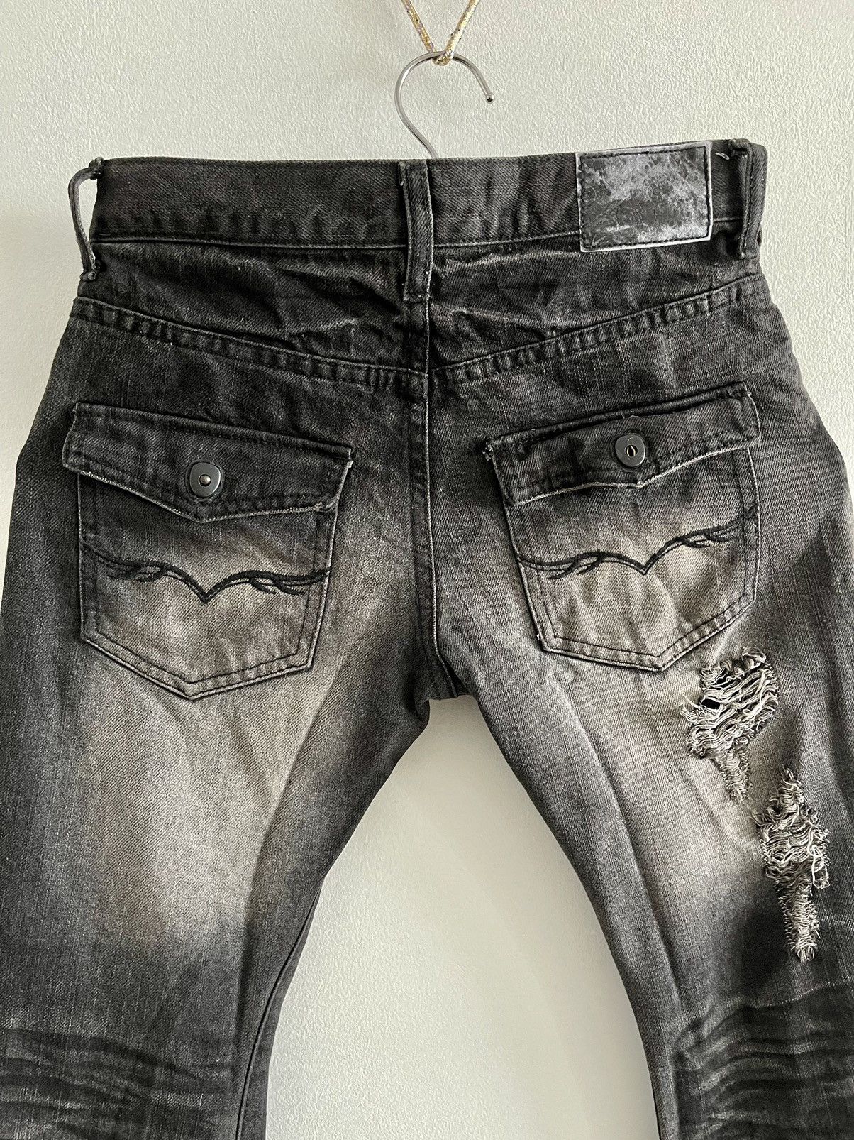 Seditionaries VINTAGE FUGA SEDITIONARIES PUNK FLARED DENIM SIZE 29X31 Size US 29 - 12 Thumbnail