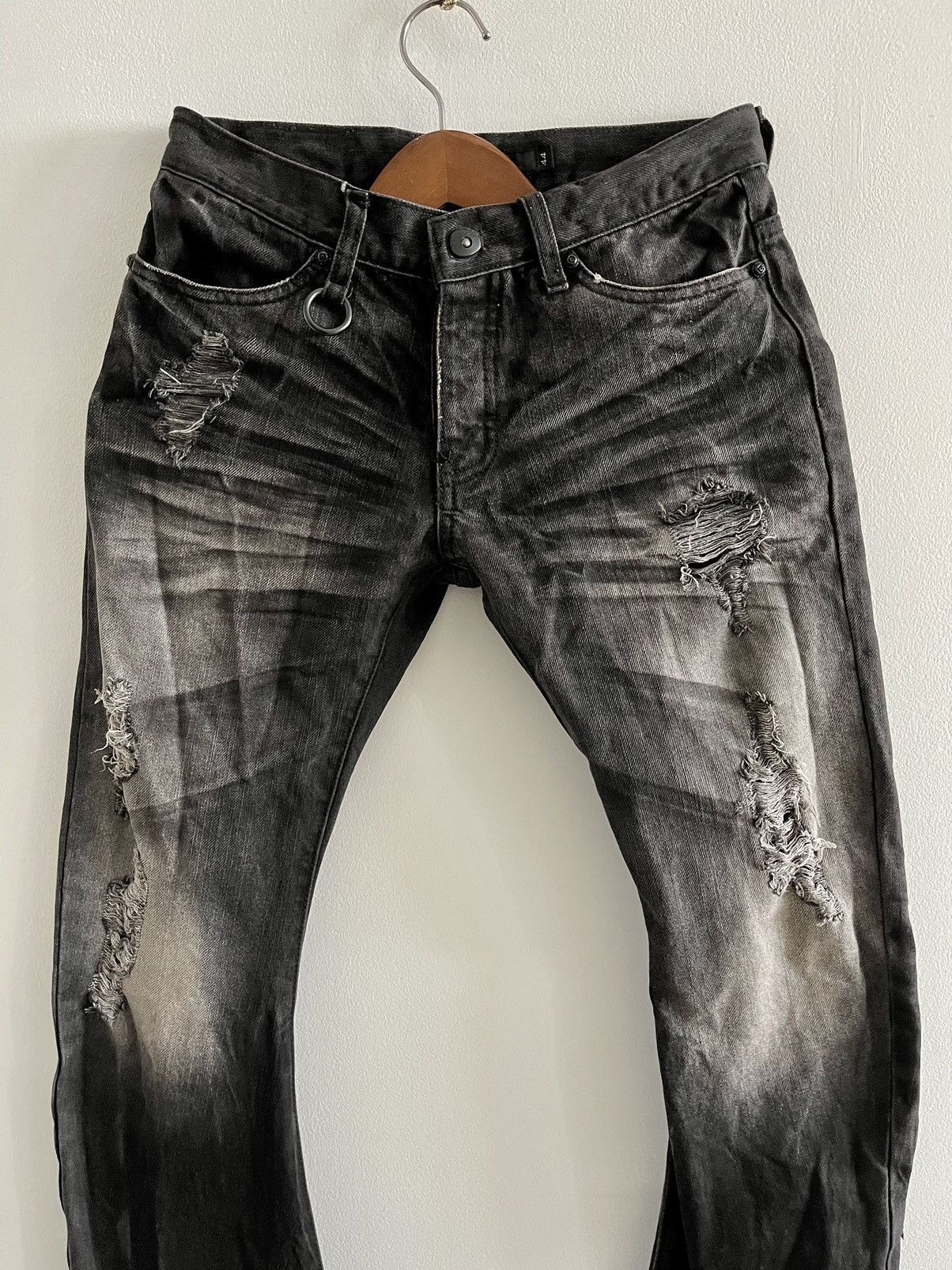 Seditionaries VINTAGE FUGA SEDITIONARIES PUNK FLARED DENIM SIZE 29X31 Size US 29 - 3 Thumbnail