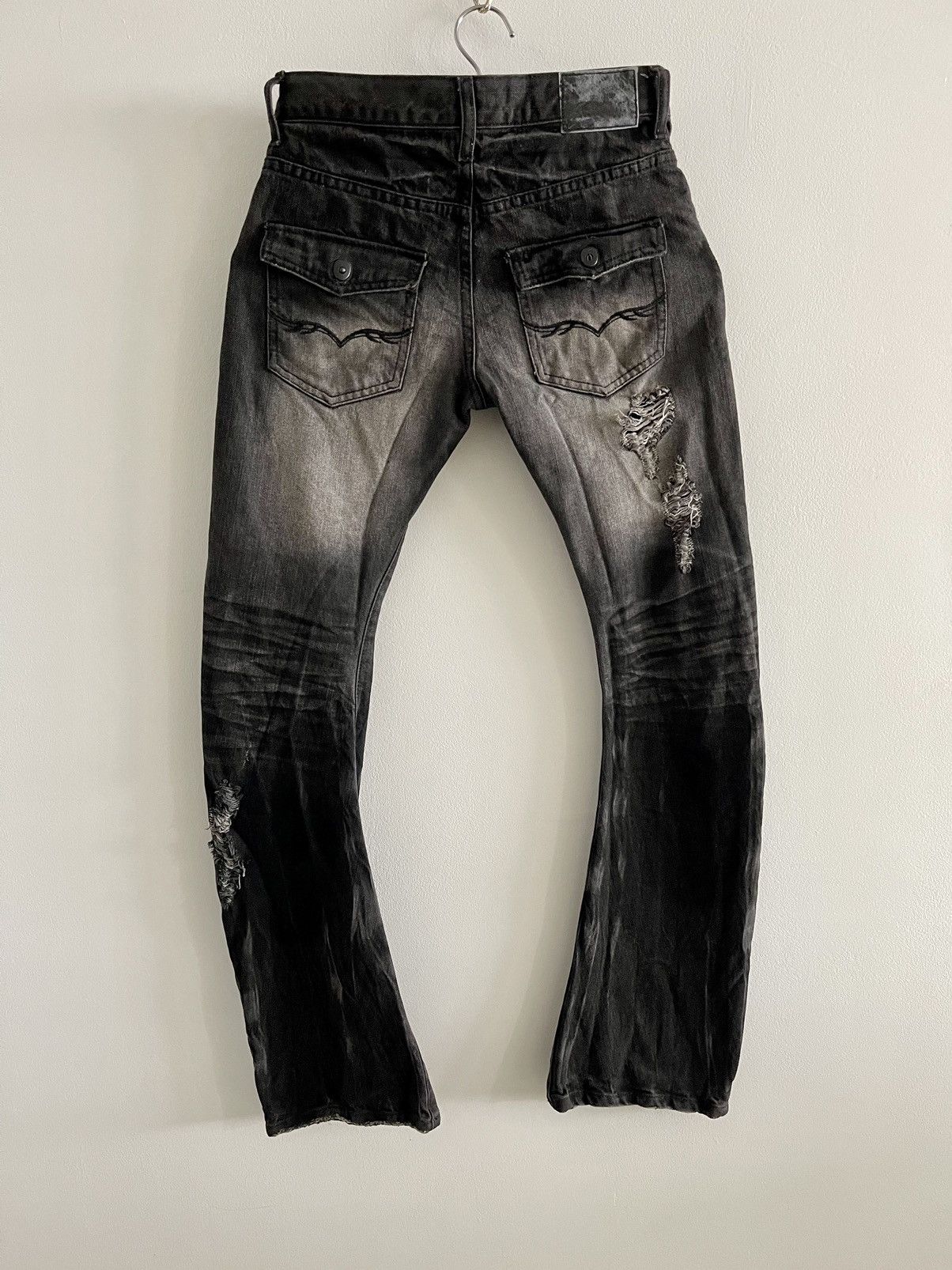 Seditionaries VINTAGE FUGA SEDITIONARIES PUNK FLARED DENIM SIZE 29X31 Size US 29 - 10 Thumbnail