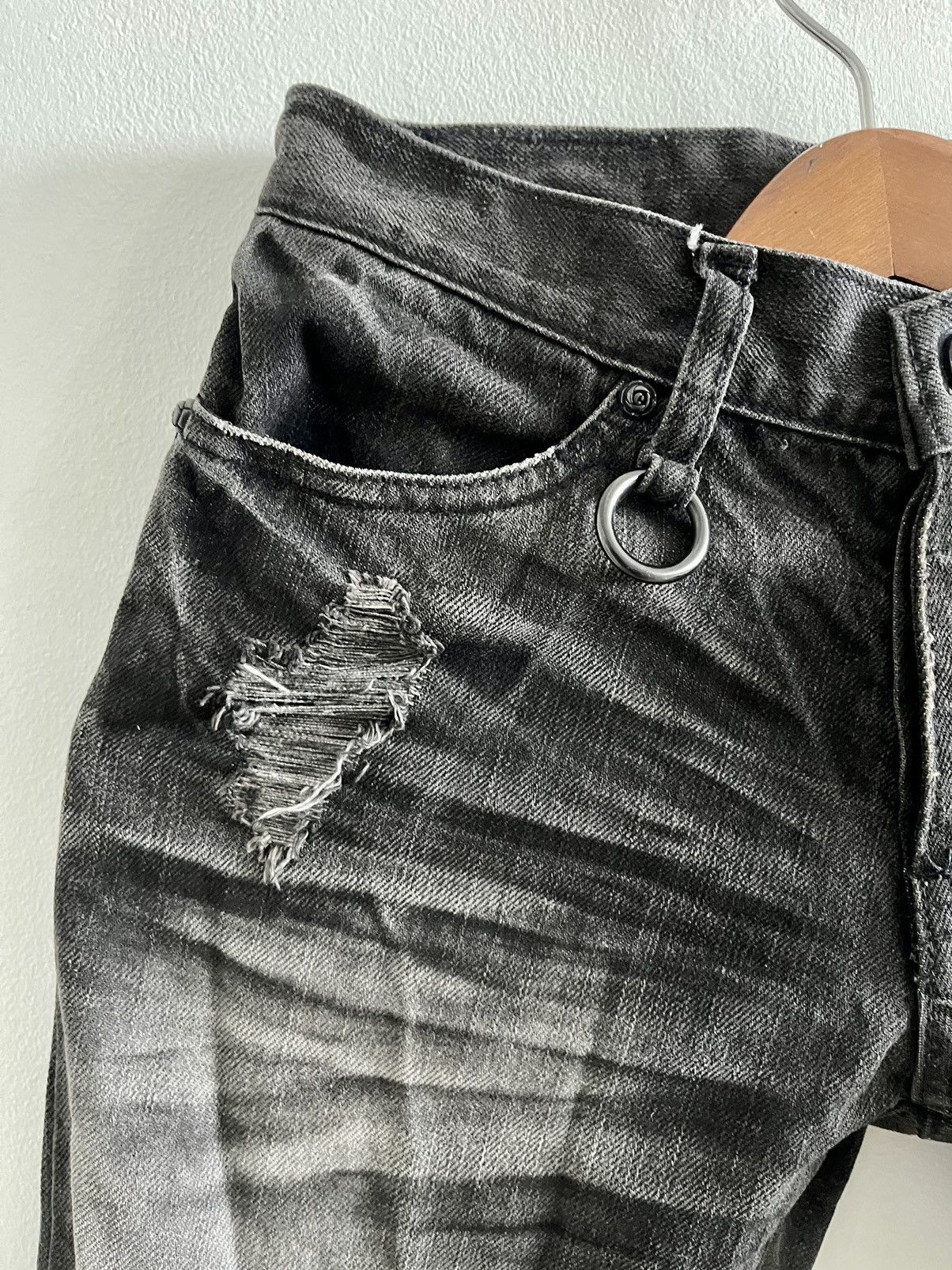 Seditionaries VINTAGE FUGA SEDITIONARIES PUNK FLARED DENIM SIZE 29X31 Size US 29 - 5 Thumbnail