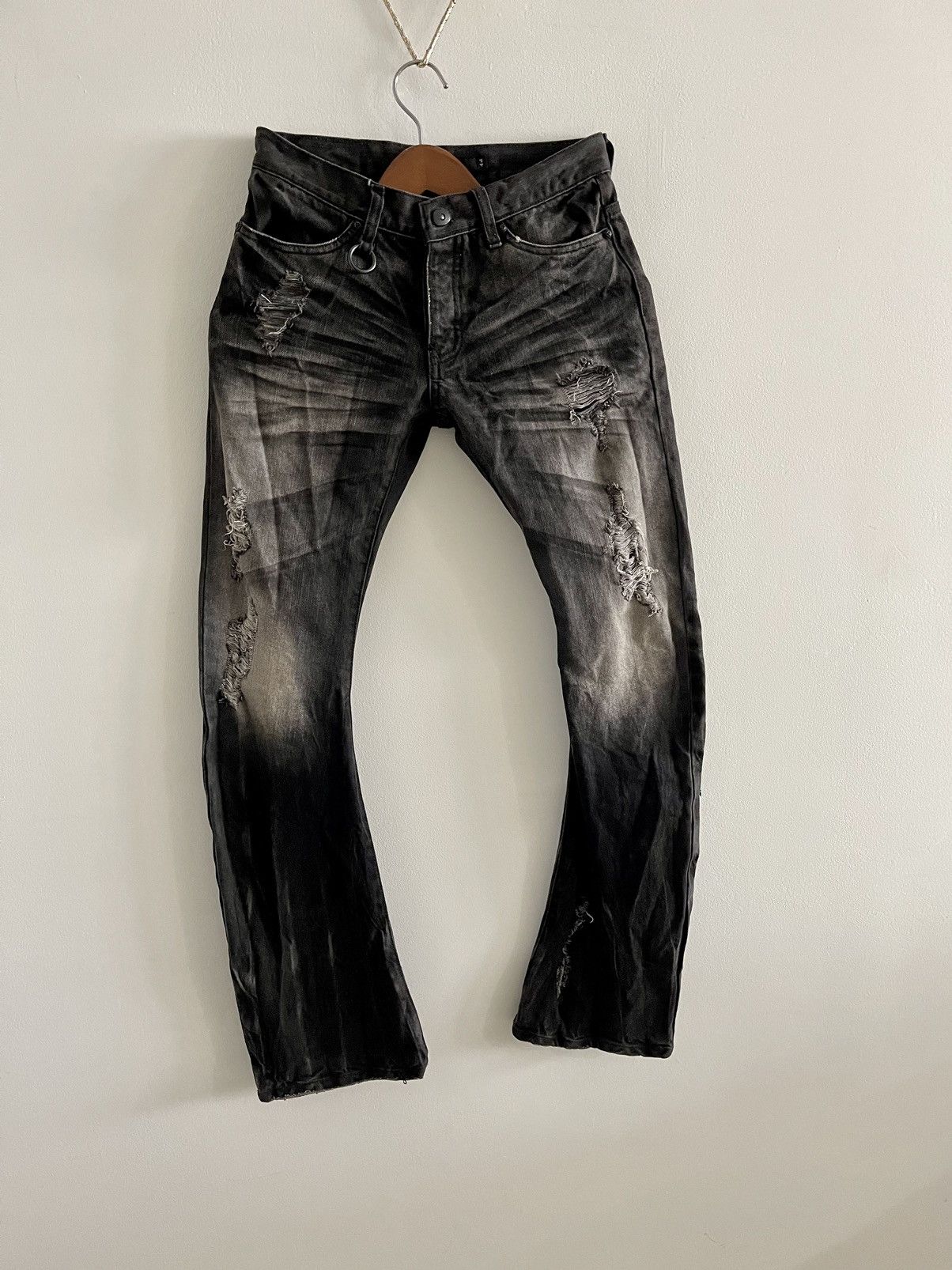 Seditionaries VINTAGE FUGA SEDITIONARIES PUNK FLARED DENIM SIZE 29X31 Size US 29 - 1 Thumbnail