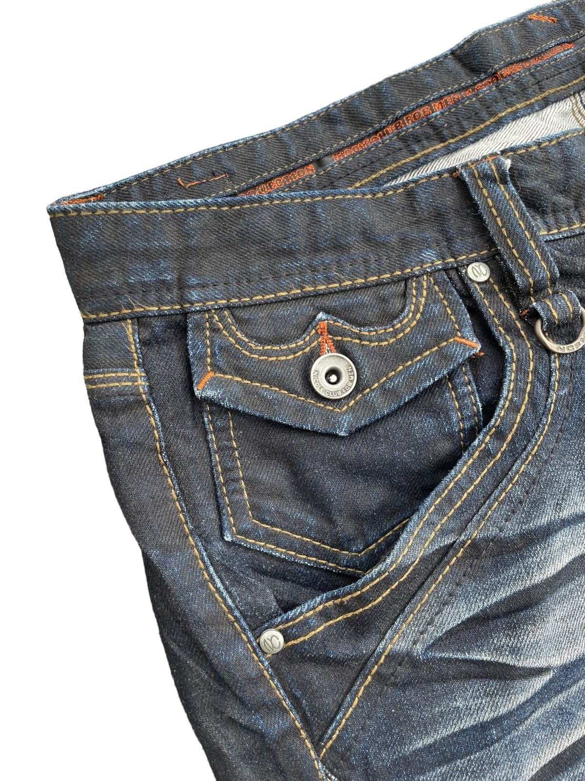 If Six Was Nine Nicole Club For Man Stonewash Effect Seditionaries Jeans Size US 34 / EU 50 - 8 Thumbnail