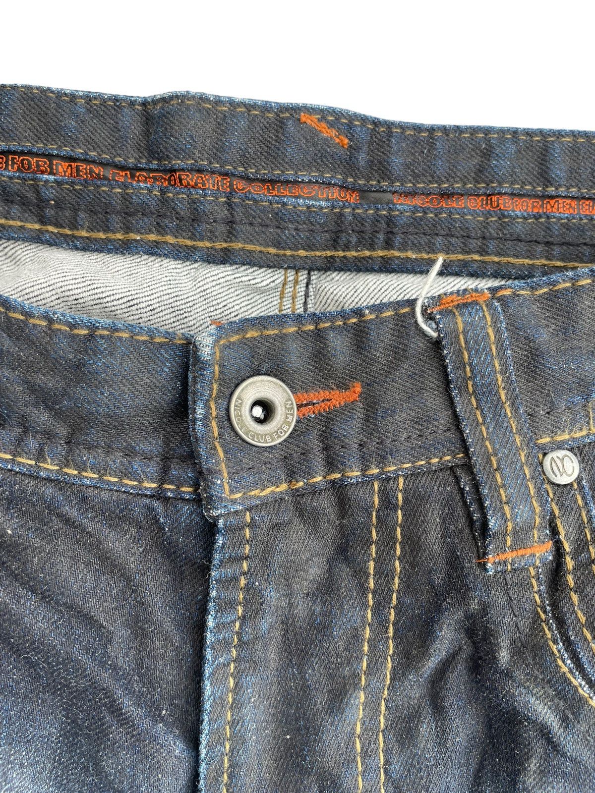 If Six Was Nine Nicole Club For Man Stonewash Effect Seditionaries Jeans Size US 34 / EU 50 - 9 Thumbnail