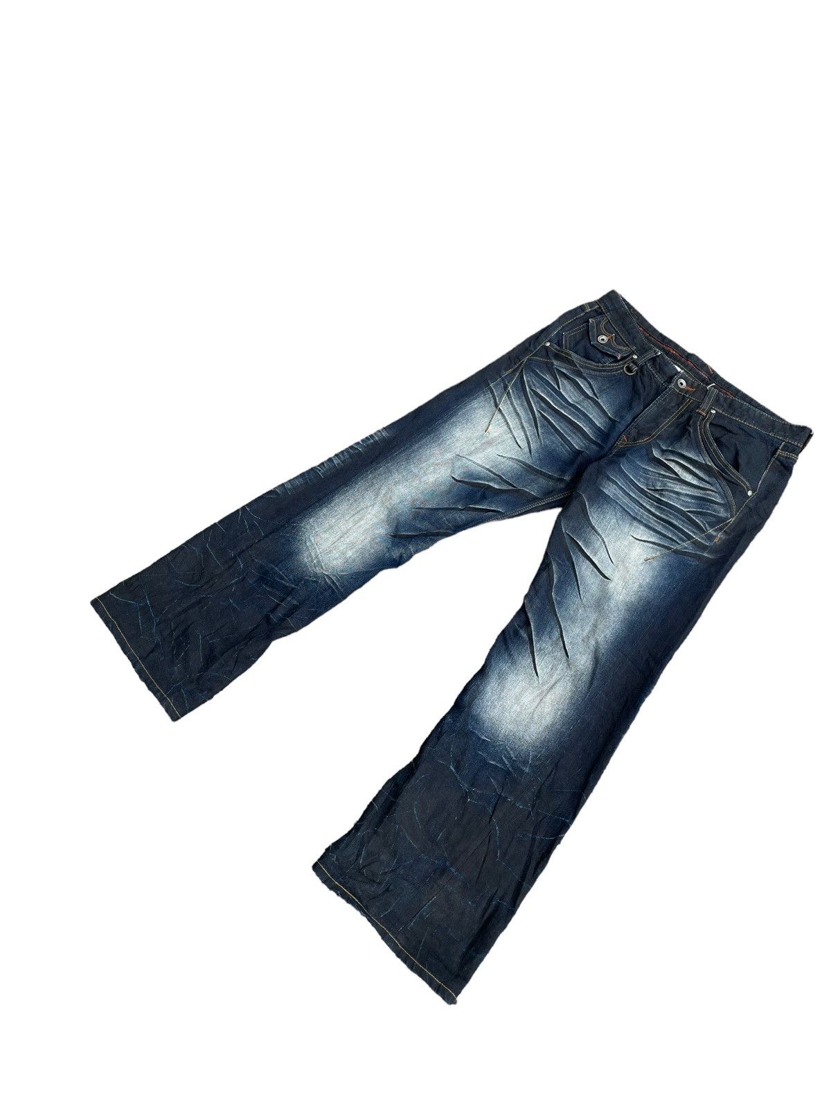 If Six Was Nine Nicole Club For Man Stonewash Effect Seditionaries Jeans Size US 34 / EU 50 - 7 Thumbnail