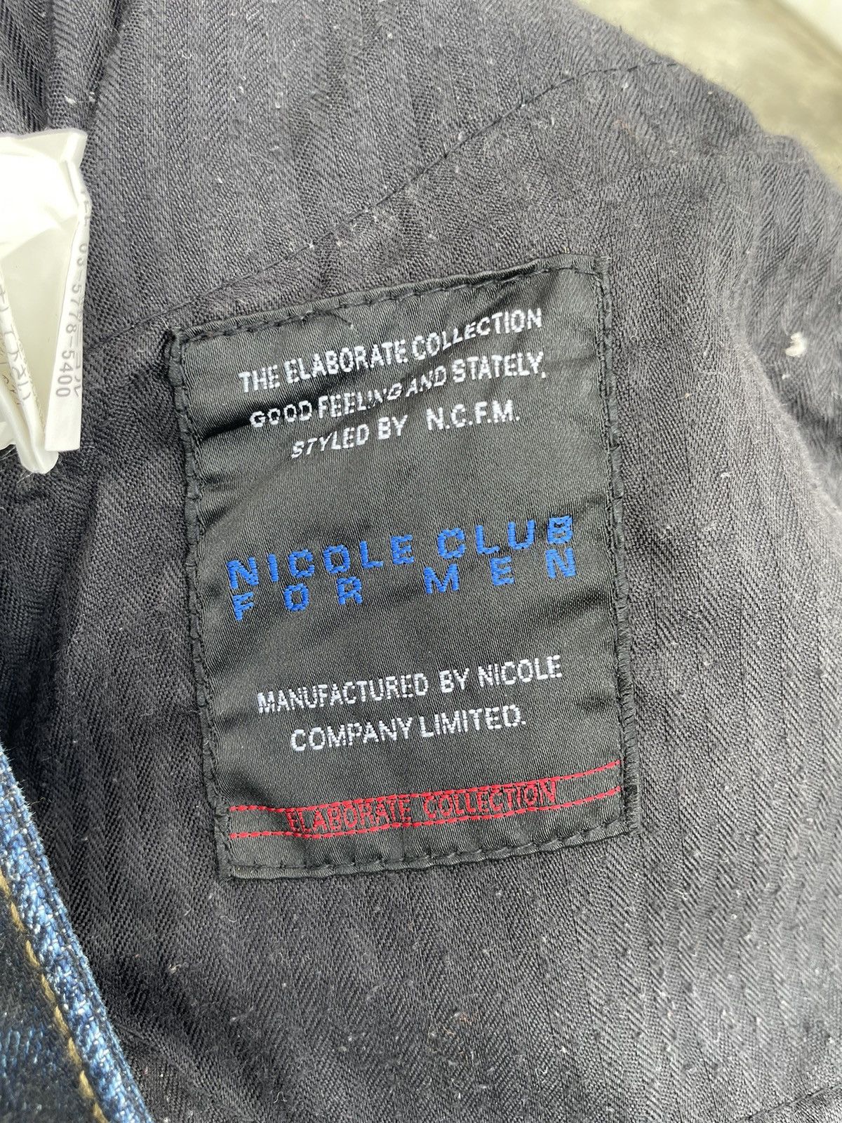 If Six Was Nine Nicole Club For Man Stonewash Effect Seditionaries Jeans Size US 34 / EU 50 - 21 Thumbnail