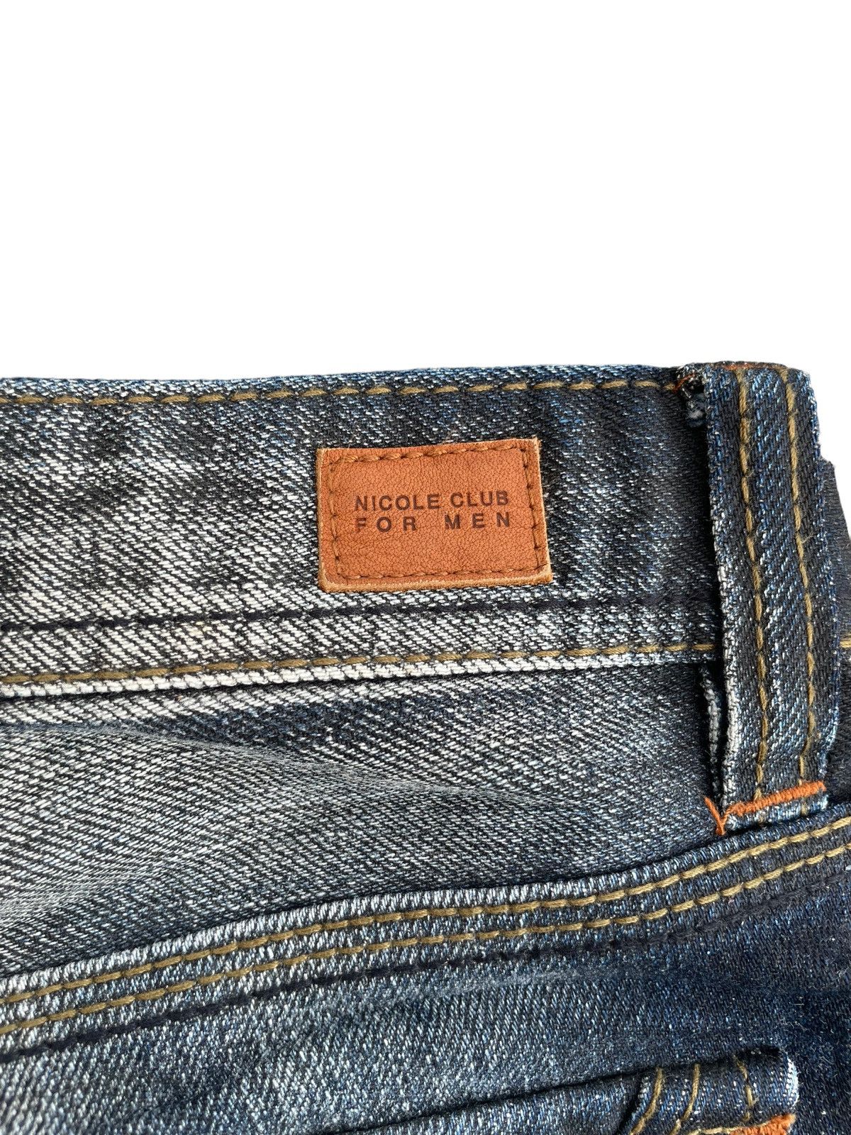 If Six Was Nine Nicole Club For Man Stonewash Effect Seditionaries Jeans Size US 34 / EU 50 - 20 Thumbnail