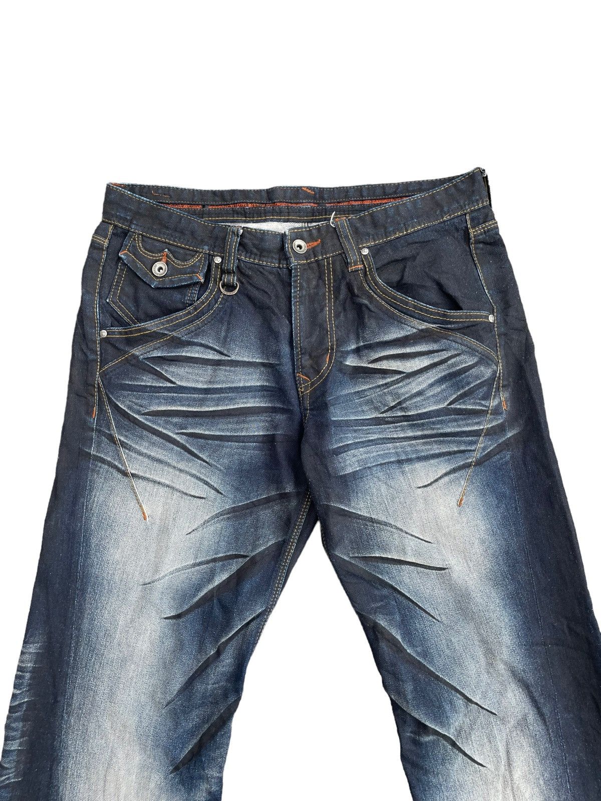 If Six Was Nine Nicole Club For Man Stonewash Effect Seditionaries Jeans Size US 34 / EU 50 - 3 Thumbnail