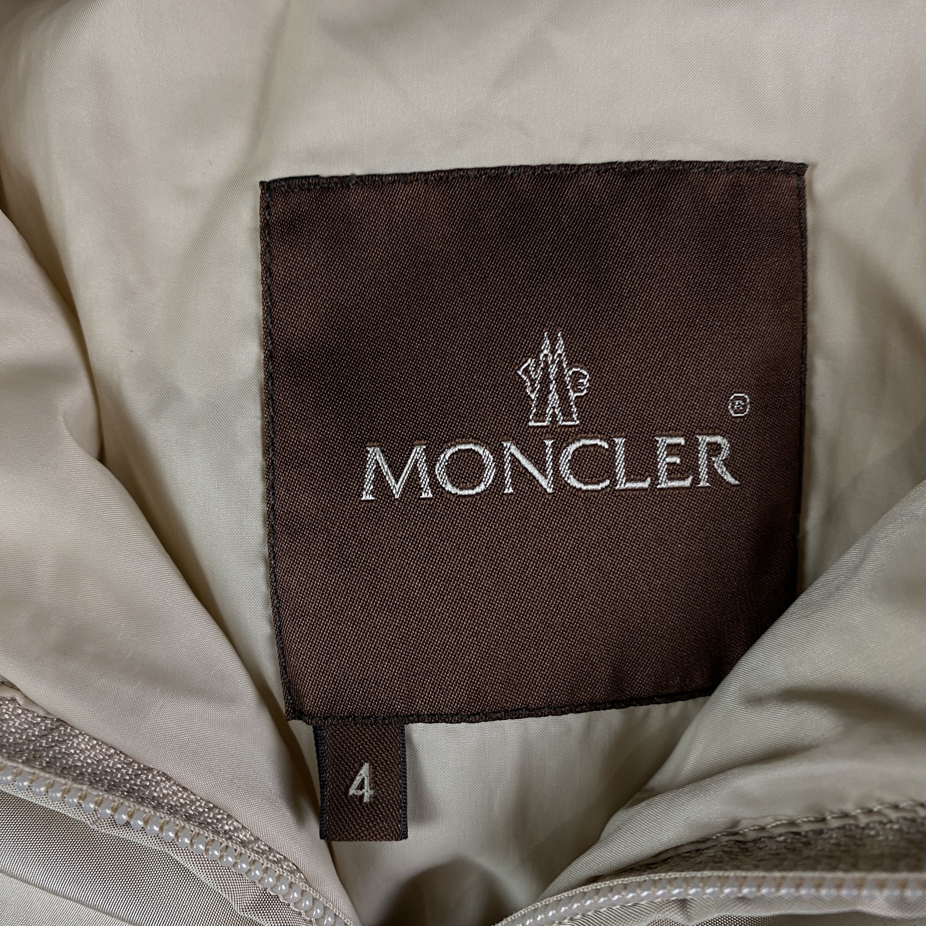 Moncler × Vintage Womens Zip Jacket Moncler Size 4 Size S / US 4 / IT 40 - 6 Thumbnail