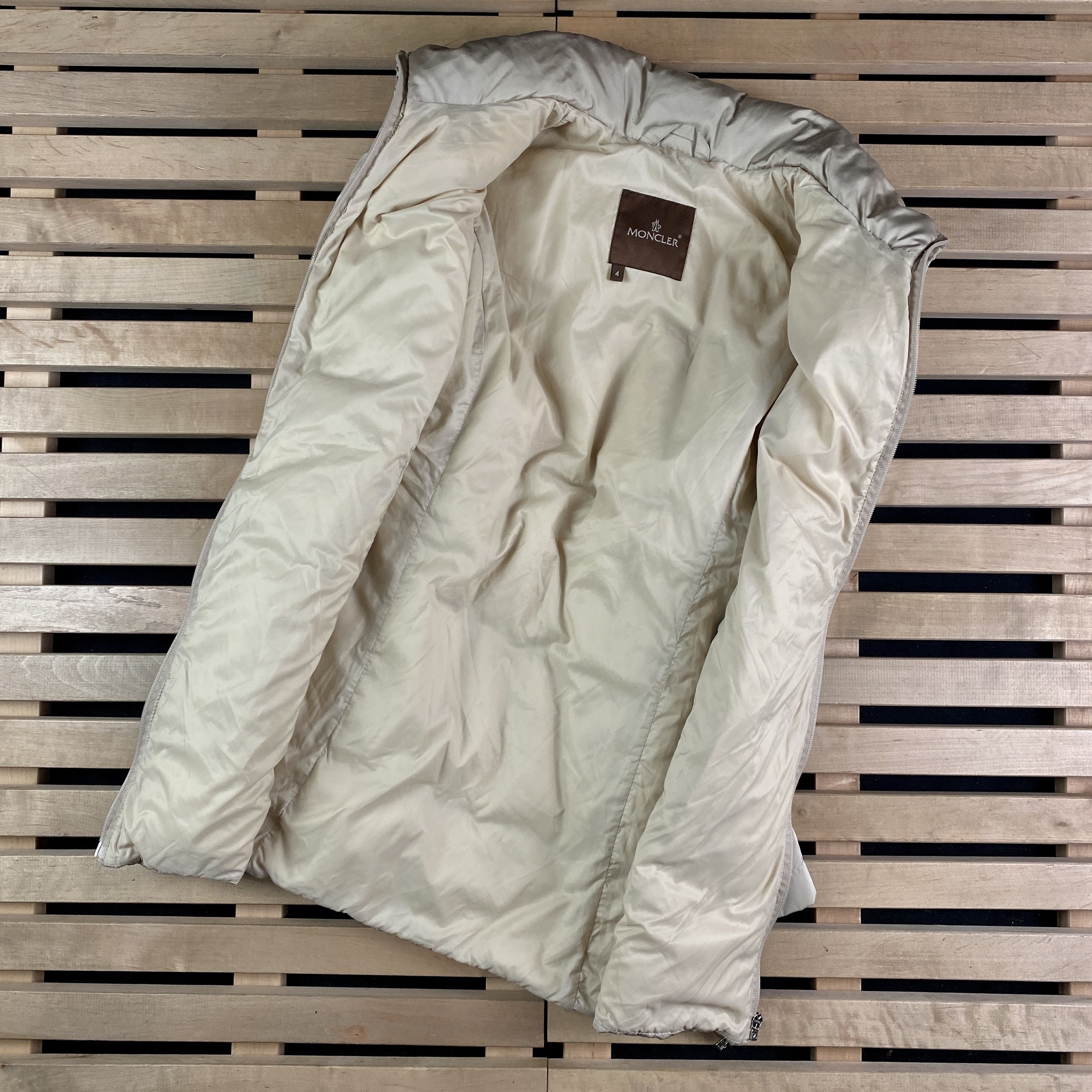 Moncler × Vintage Womens Zip Jacket Moncler Size 4 Size S / US 4 / IT 40 - 4 Thumbnail