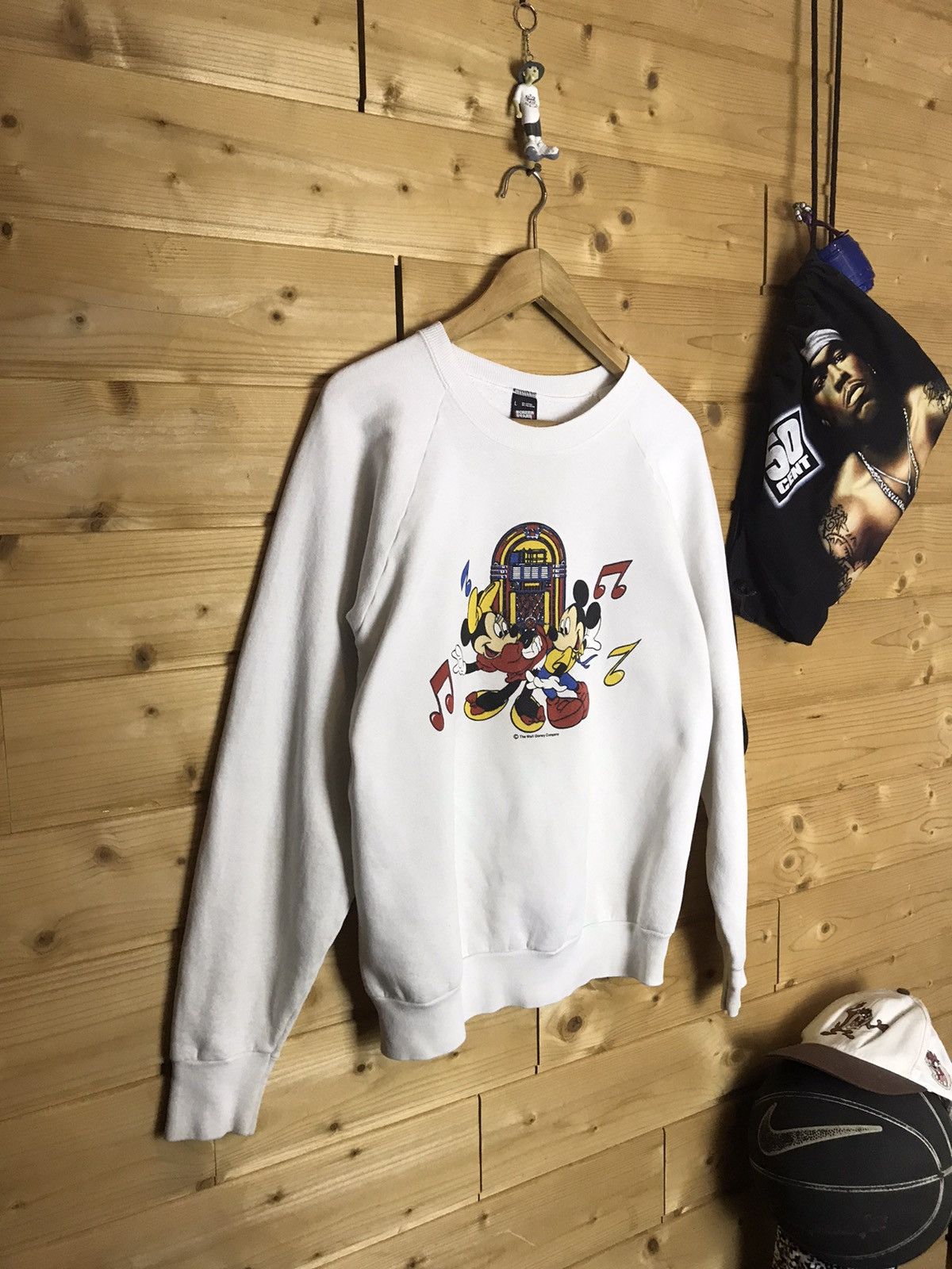 Disney Vintage 80s 90s Disney sweatshirt Size US M / EU 48-50 / 2 - 2 Thumbnail