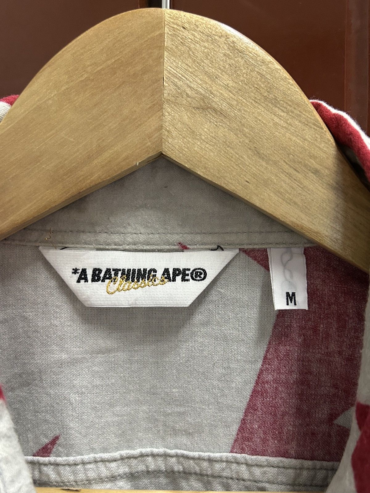 Bape OG 2008 Sta Pattern Button Up S/S Shirt Size US M / EU 48-50 / 2 - 4 Thumbnail