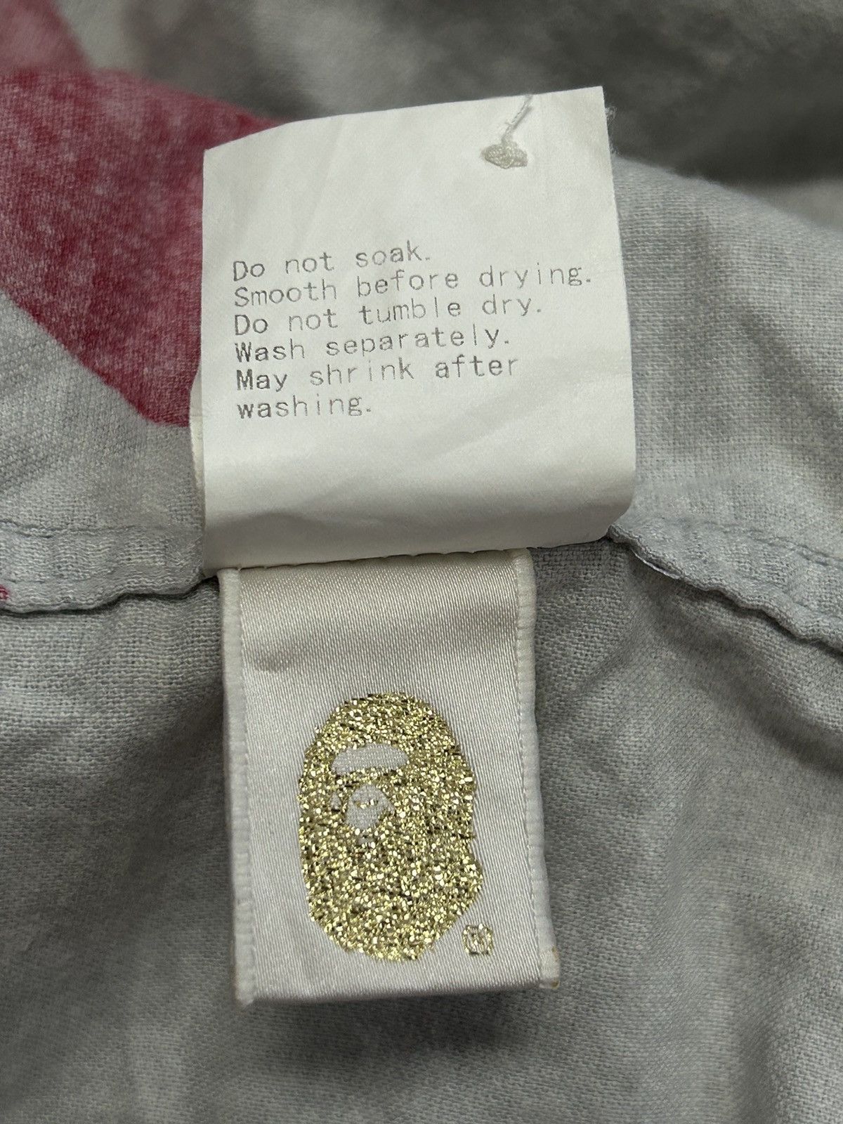 Bape OG 2008 Sta Pattern Button Up S/S Shirt Size US M / EU 48-50 / 2 - 7 Thumbnail