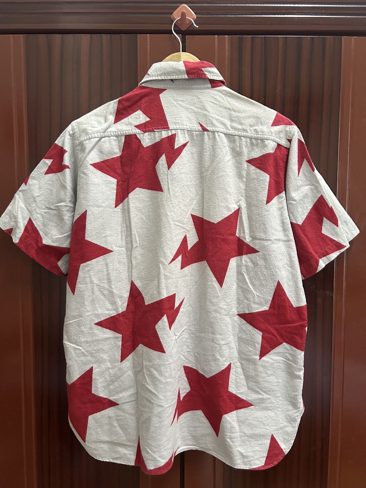 Bape OG 2008 Sta Pattern Button Up S/S Shirt Size US M / EU 48-50 / 2 - 2 Thumbnail