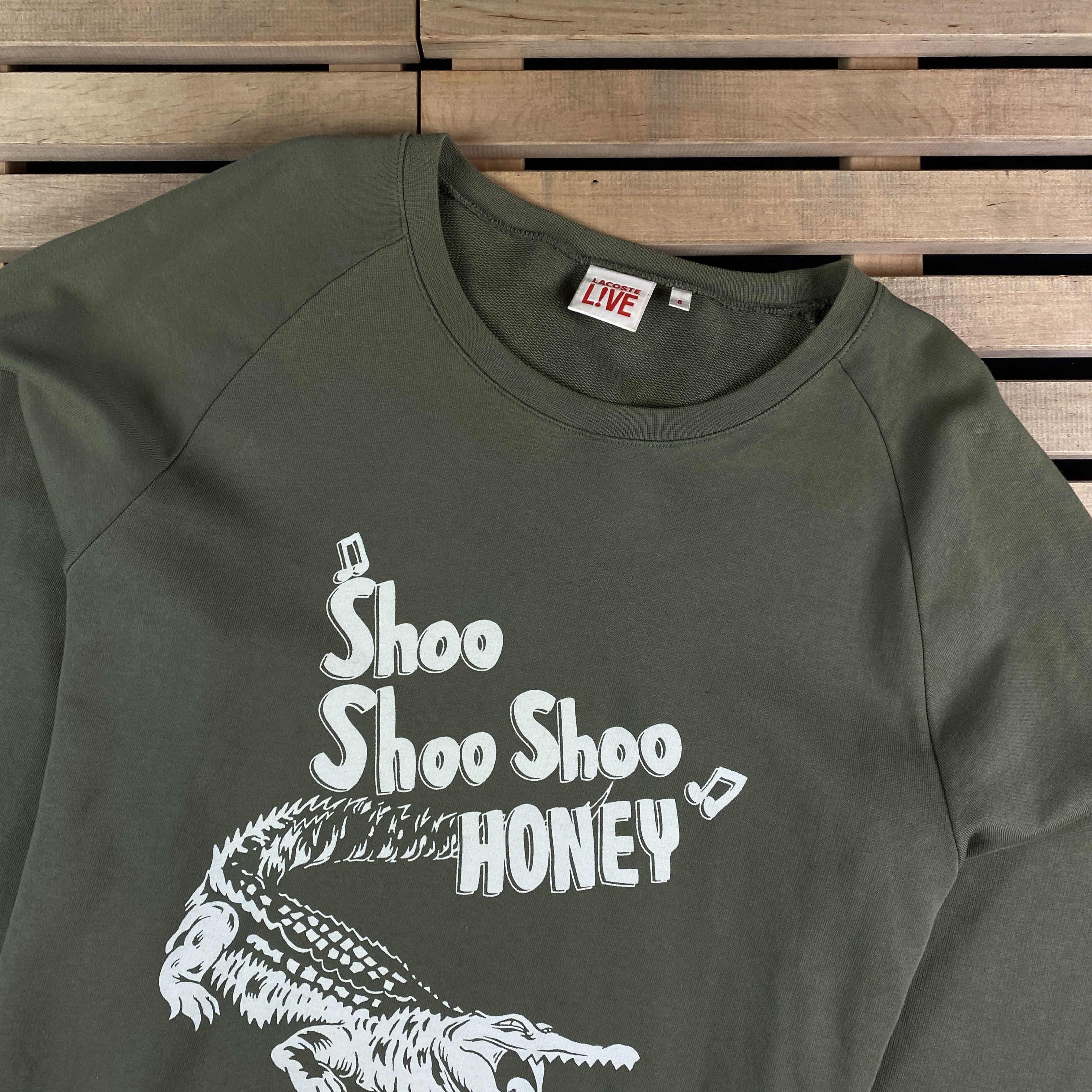 Lacoste Men’s Sweatshirt Lacoste Live Big Logo Size 6 Size US L / EU 52-54 / 3 - 2 Thumbnail