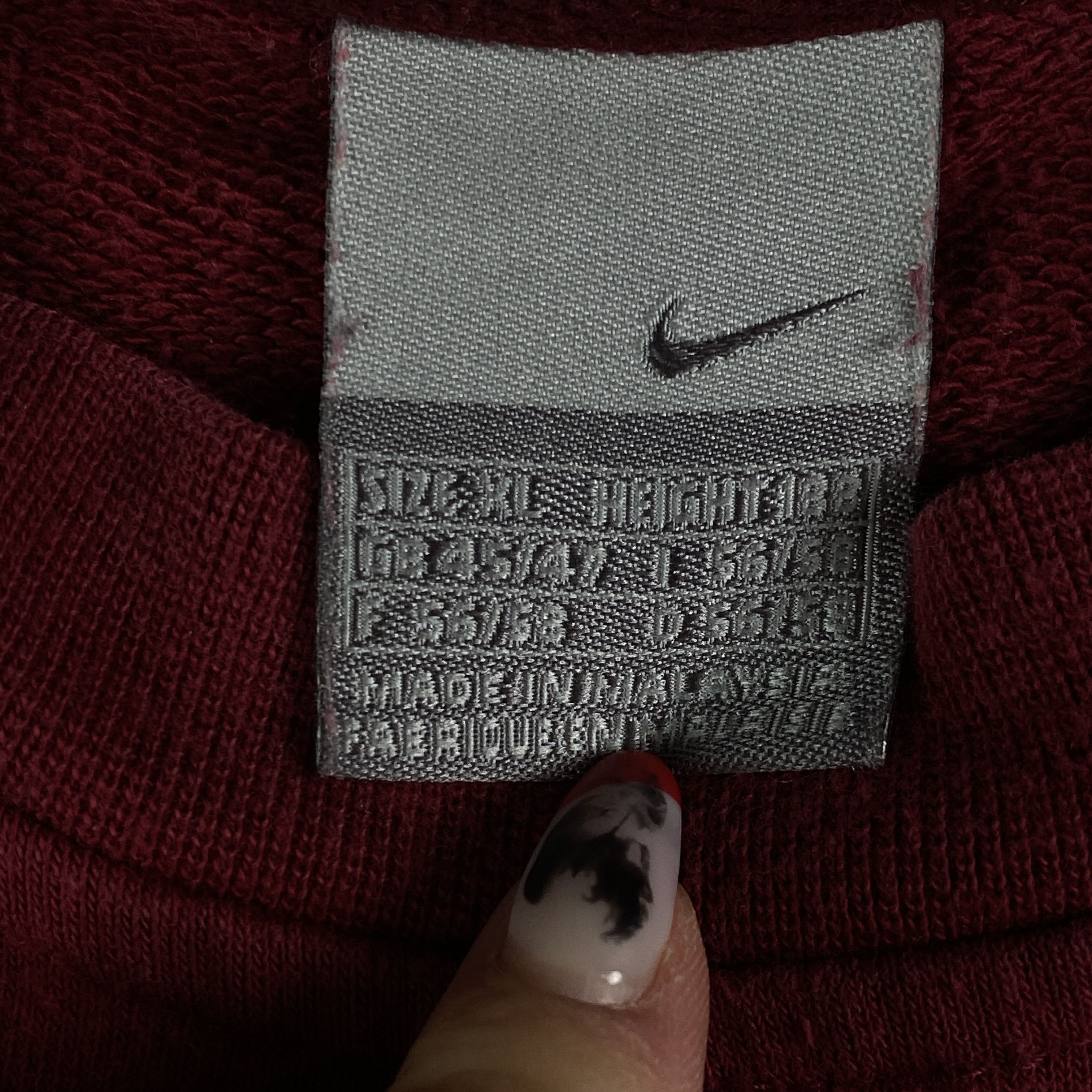 Nike × Vintage Men’s Sweatshirt Nike Swoosh Big Logo Vintage Size XL Size US XL / EU 56 / 4 - 4 Thumbnail