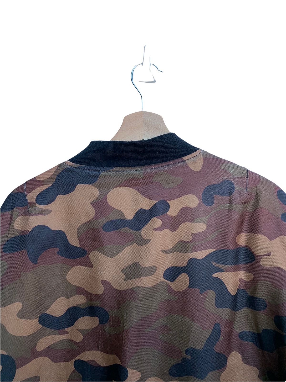 Japanese Brand × Urban Classics × Vintage 🔥Japanese Brand Urban Classics Camo Bomber Jacket Size US XL / EU 56 / 4 - 15 Thumbnail