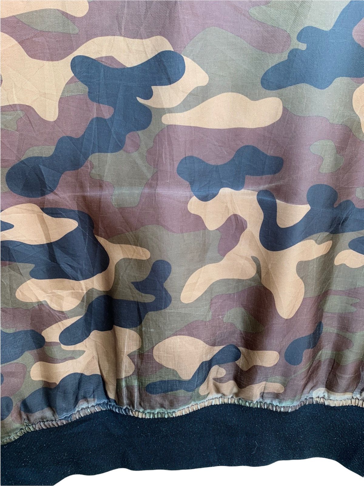 Japanese Brand × Urban Classics × Vintage 🔥Japanese Brand Urban Classics Camo Bomber Jacket Size US XL / EU 56 / 4 - 17 Thumbnail