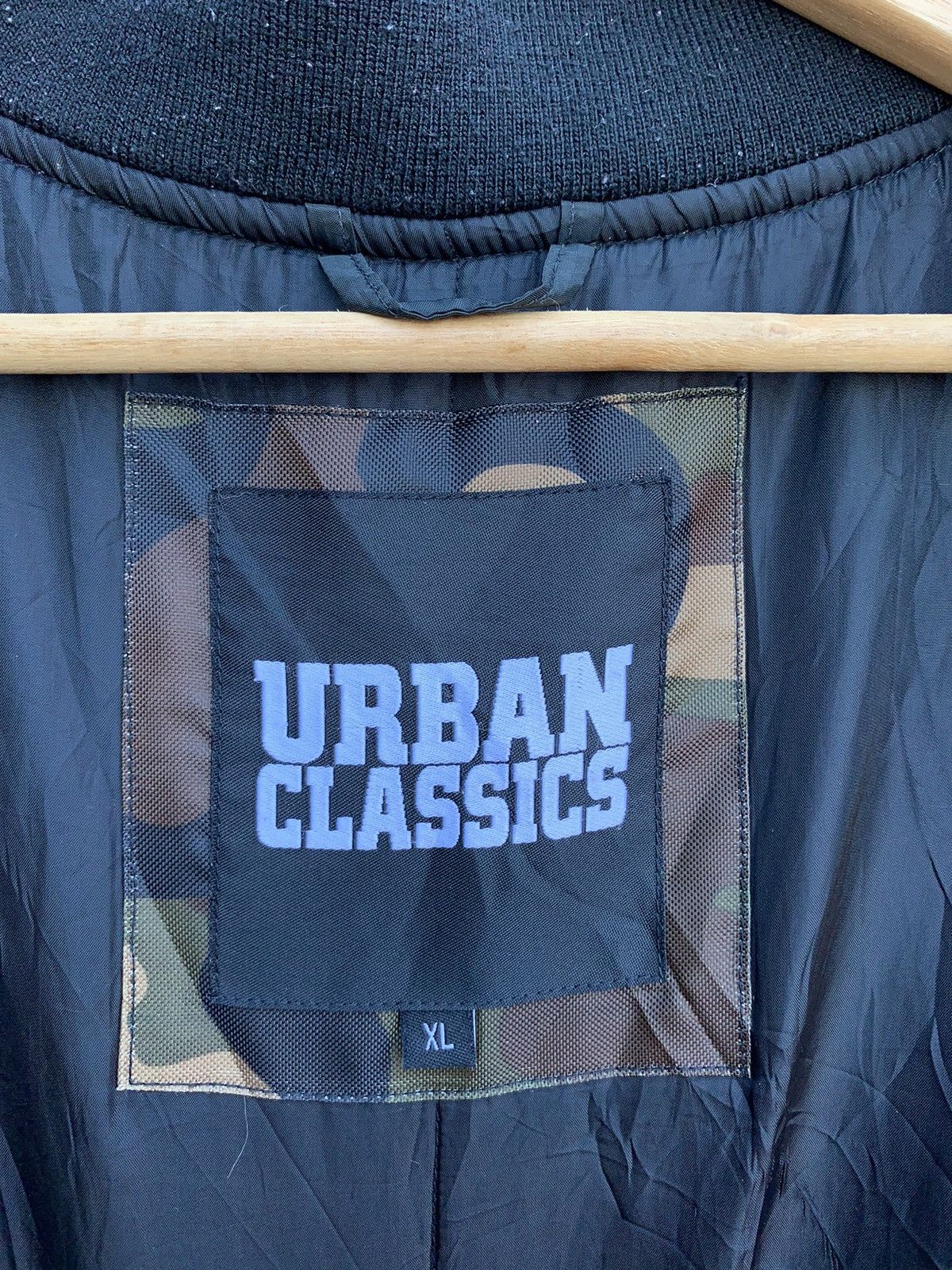 Japanese Brand × Urban Classics × Vintage 🔥Japanese Brand Urban Classics Camo Bomber Jacket Size US XL / EU 56 / 4 - 21 Thumbnail